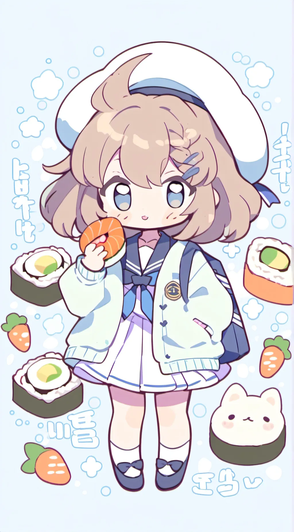 ai character: Ivy Peterson  background