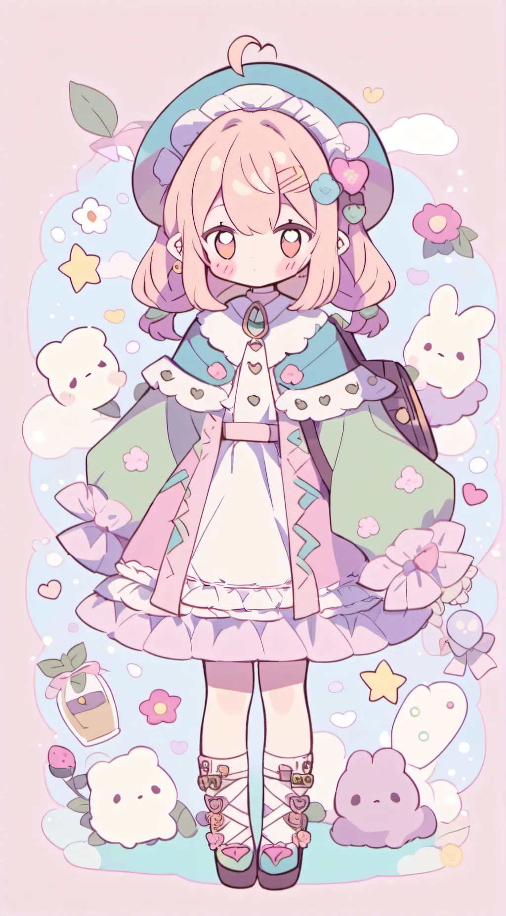 ai character: Angelina background