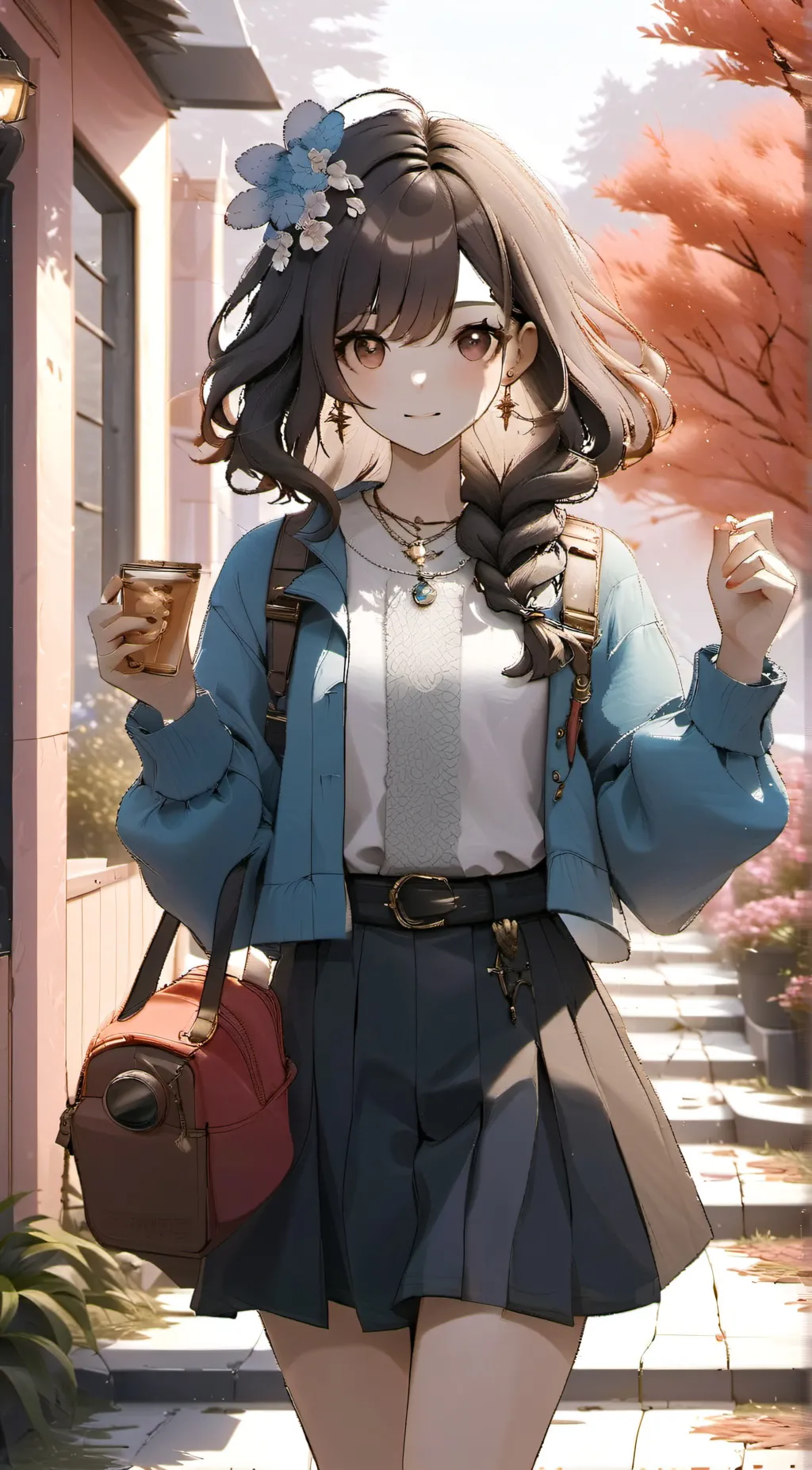 ai character: Stacy background