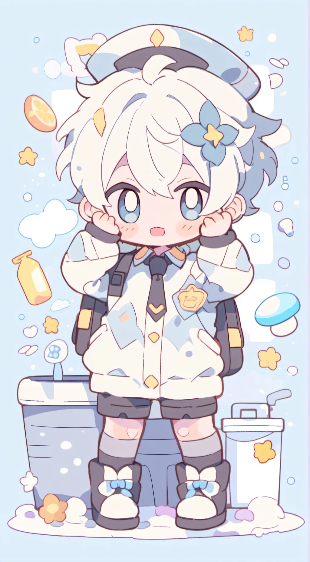 ai character: Skylar  background