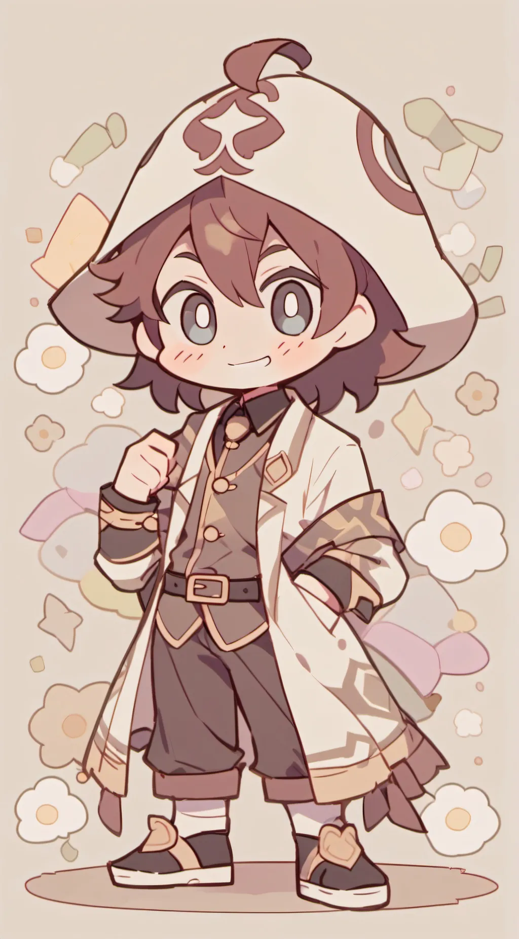 ai character: bron(my cousin) background