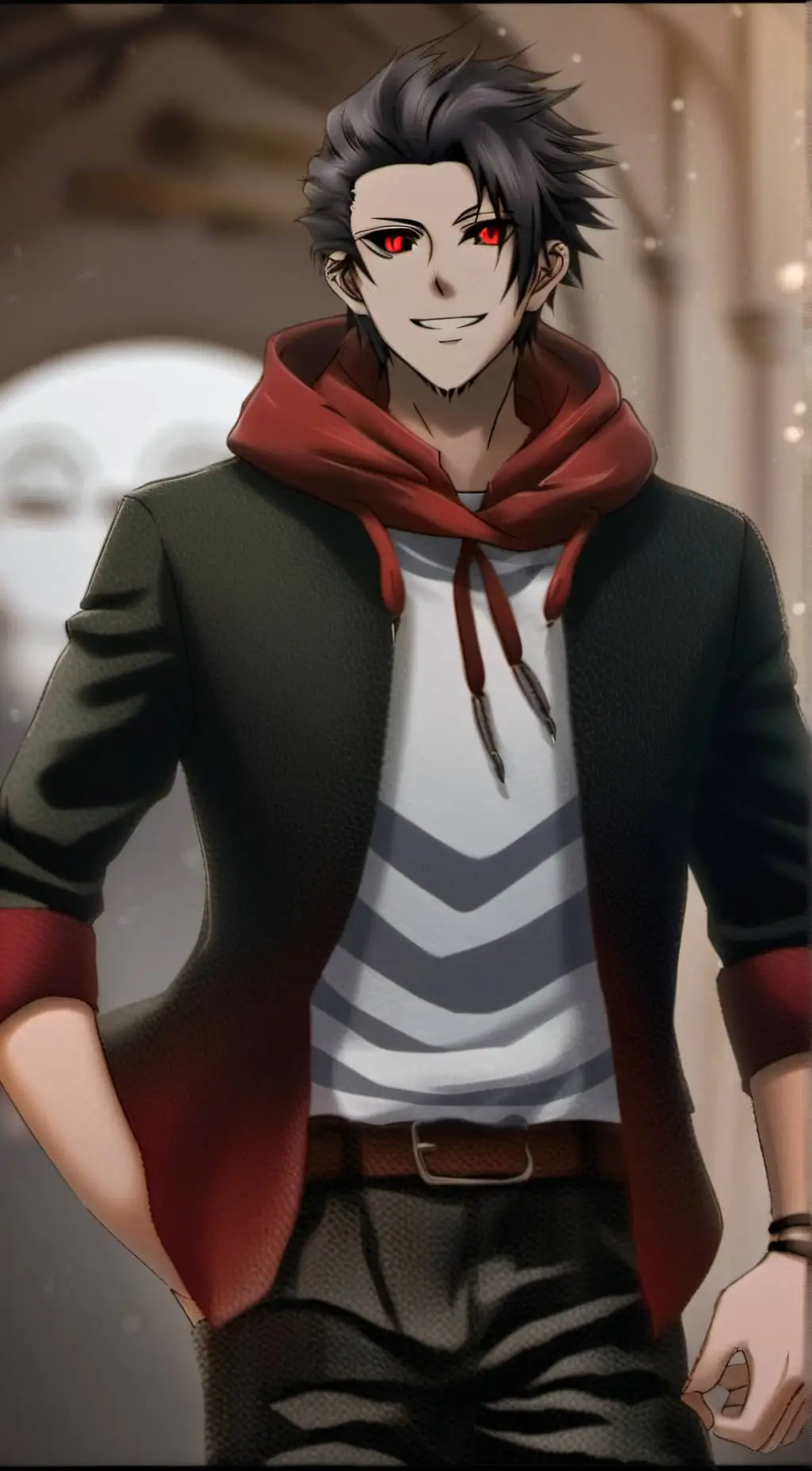 ai character: Mr. Zombie background