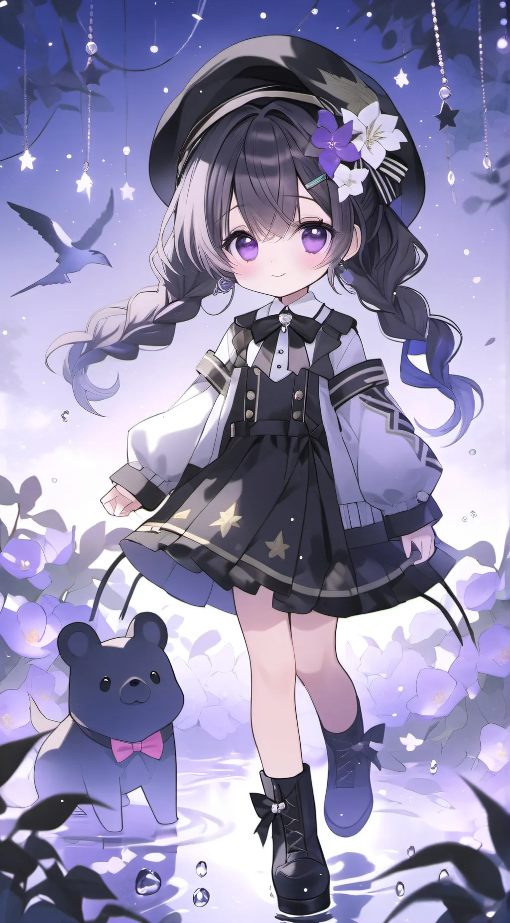 ai character: Losty  background