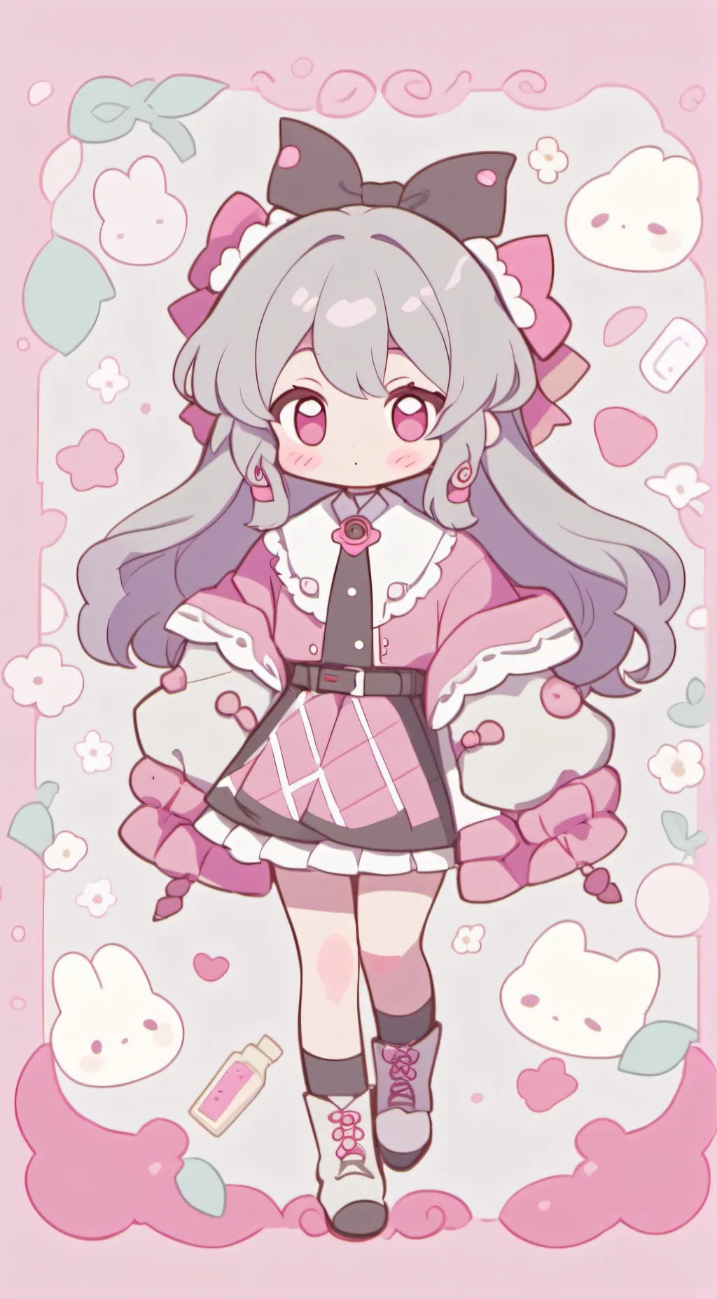 ai character: lily background