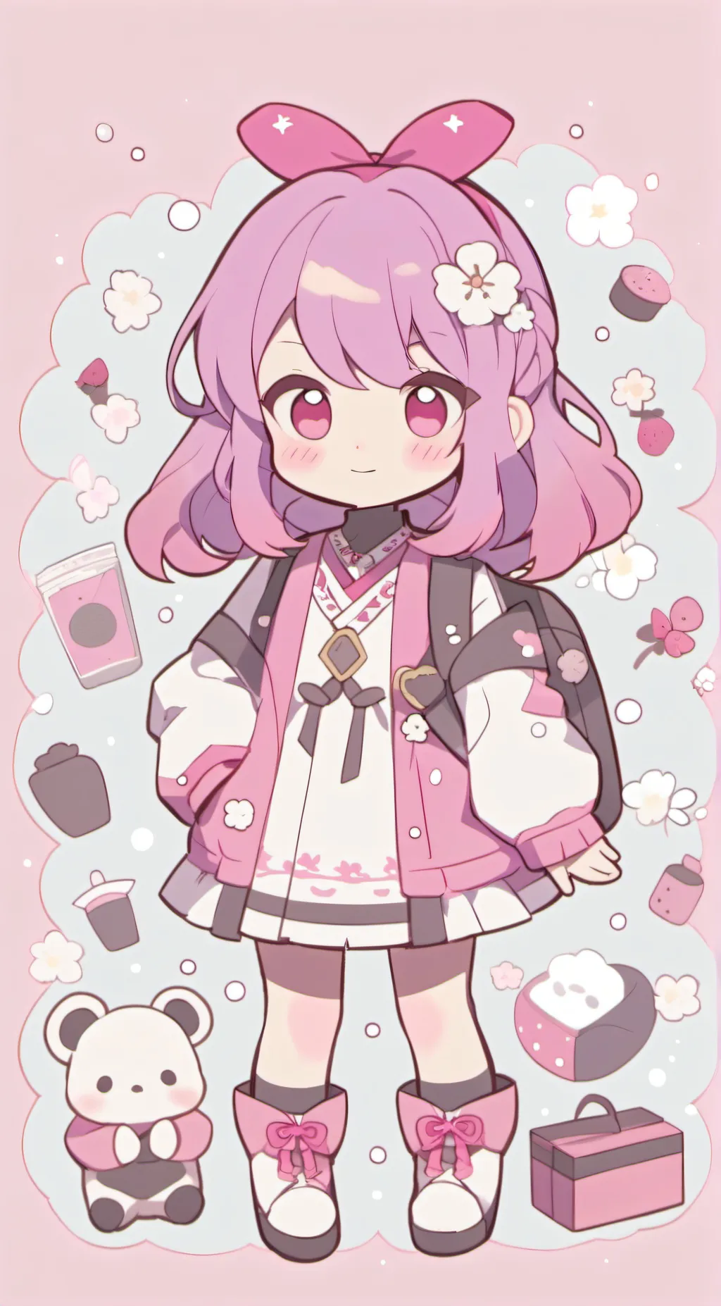 ai character: amy background