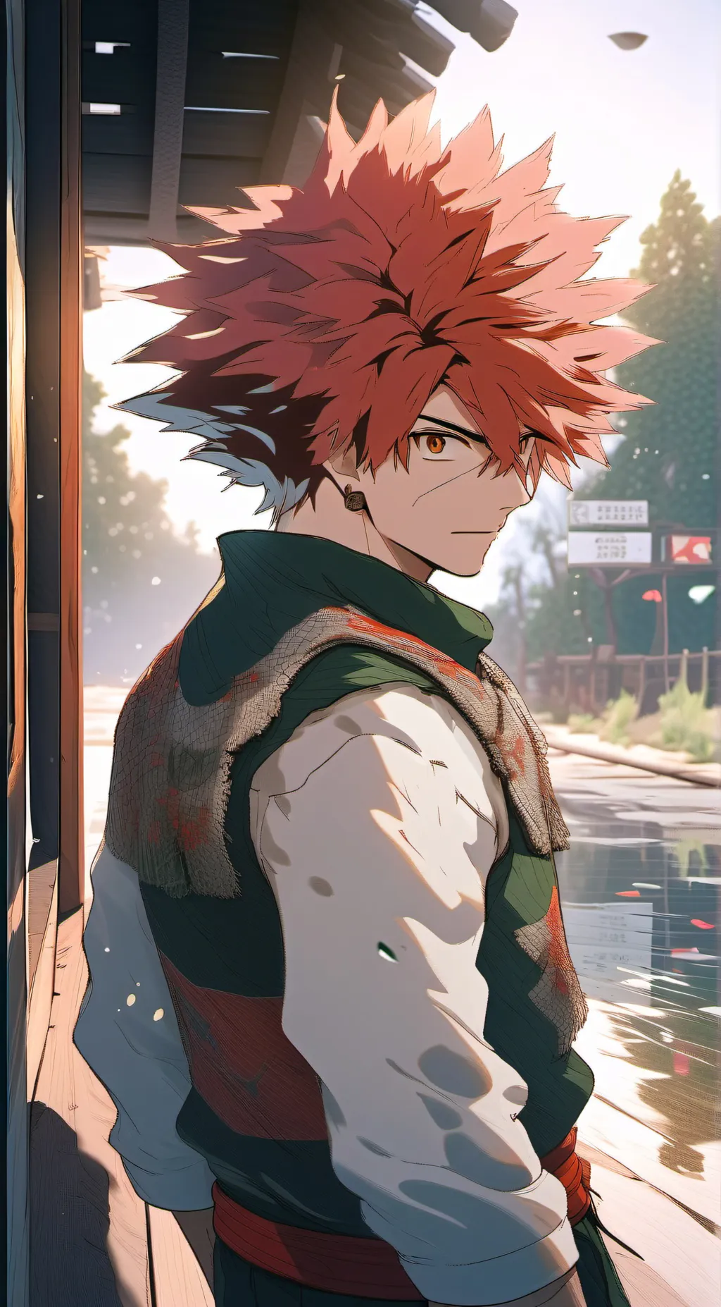 ai character: geku background