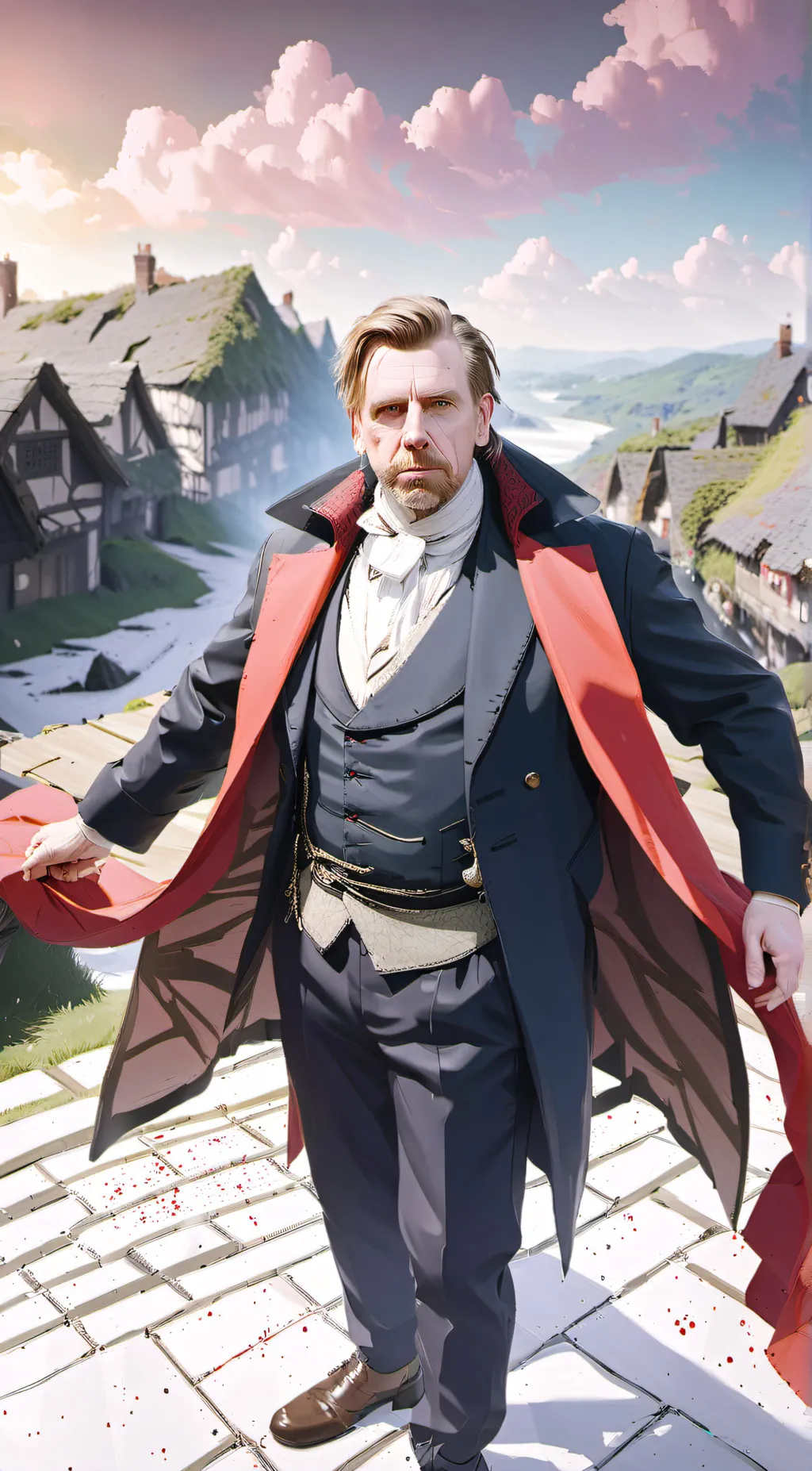 ai character: Beadle Bamford  background