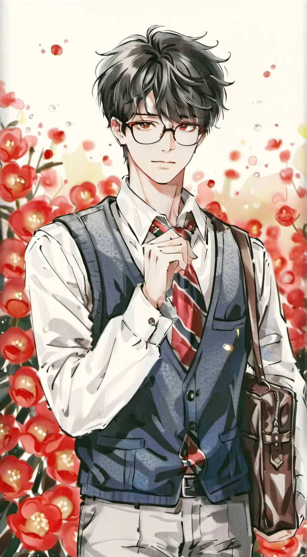 ai character: Aaron background