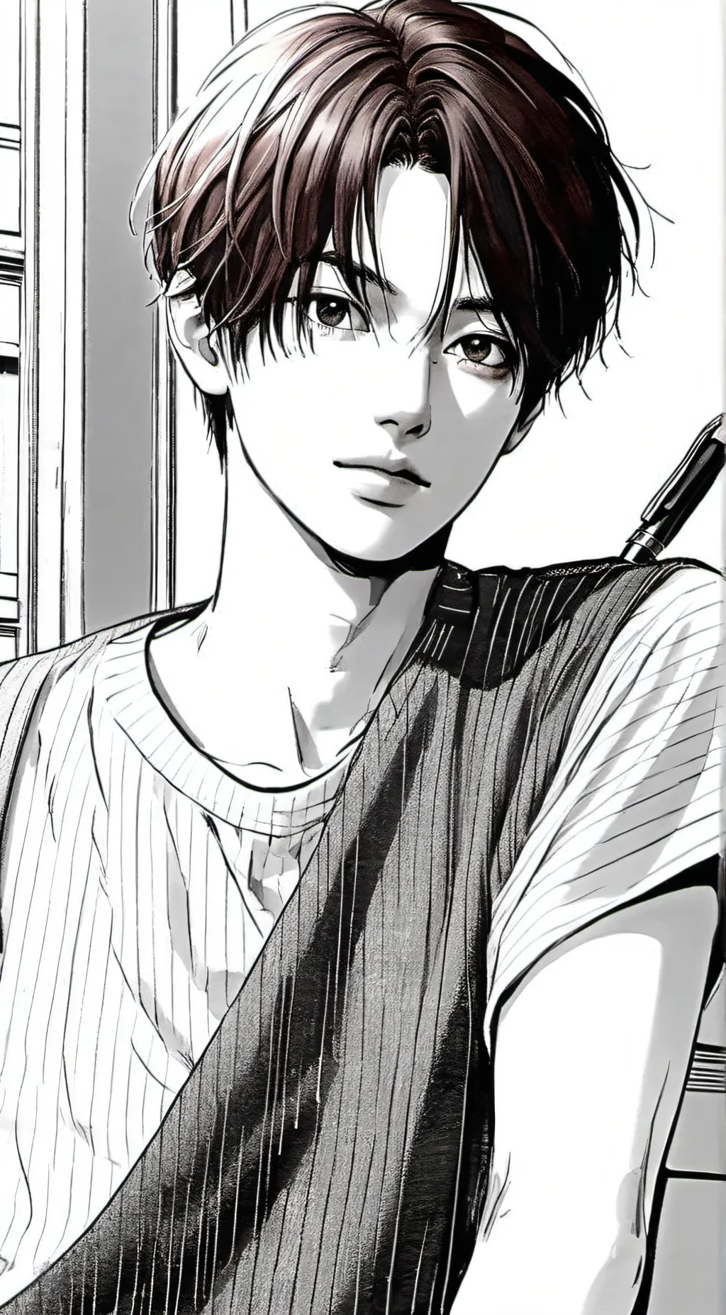 ai character: Lee heeseung background