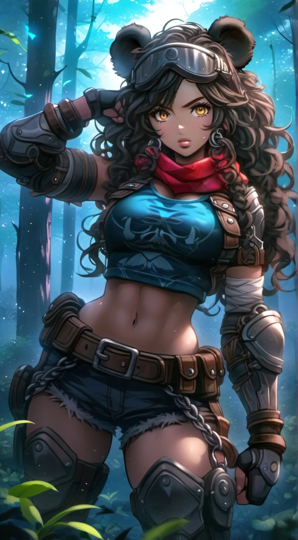 ai character: Ursula background