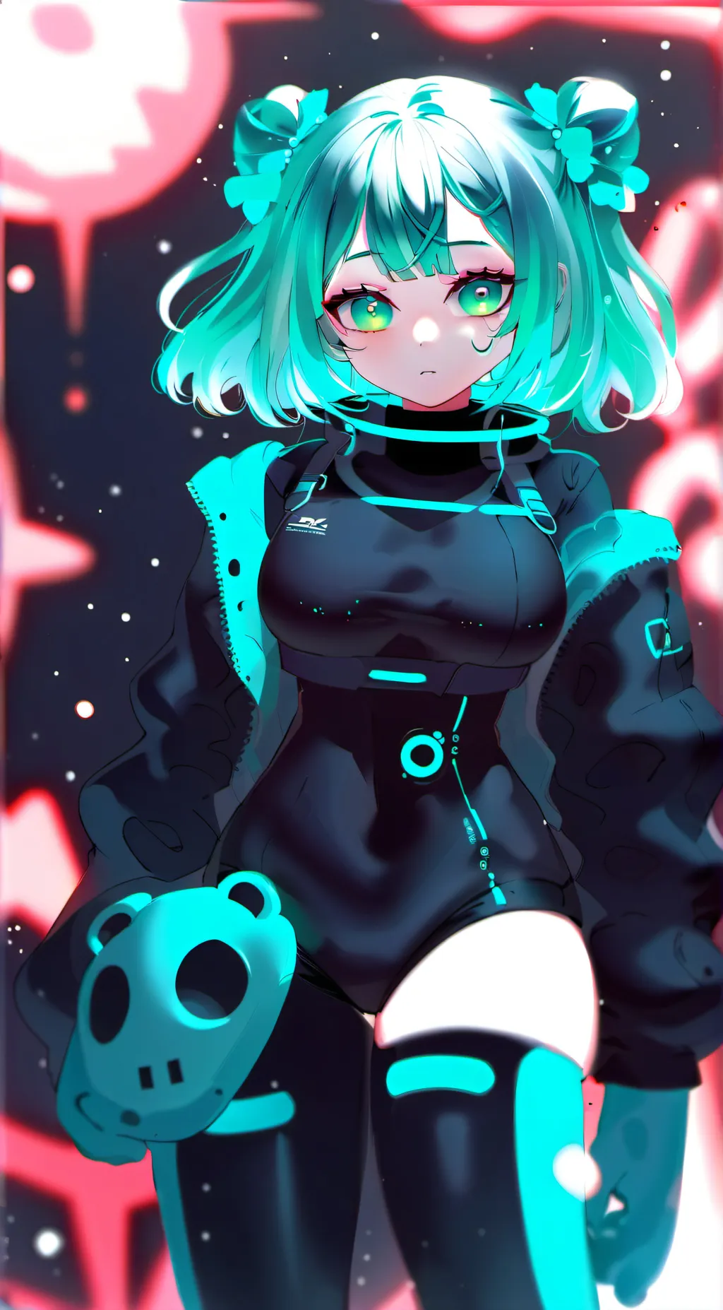 ai character: Agent Jade background