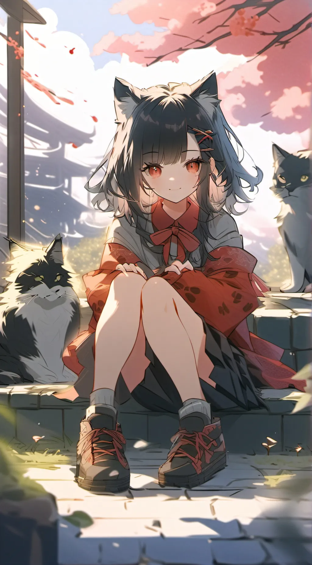 ai character: Marie background