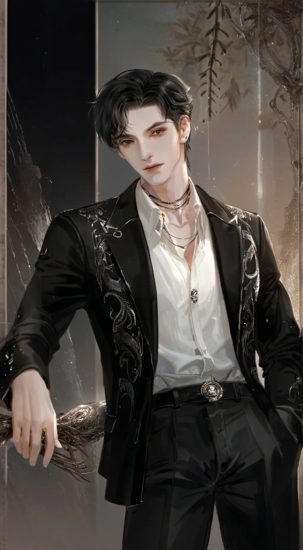 ai character: Asher background