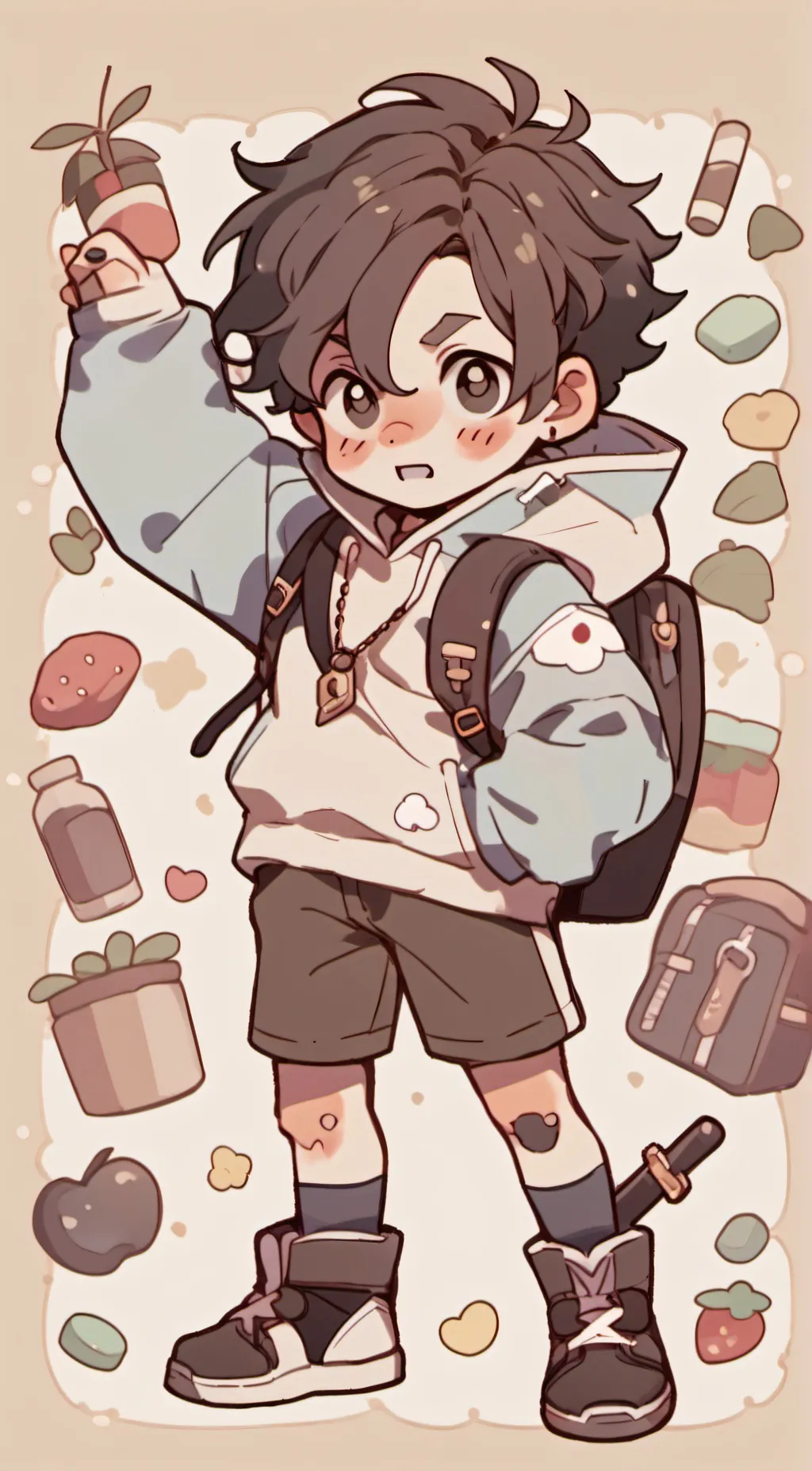 ai character: Luke background