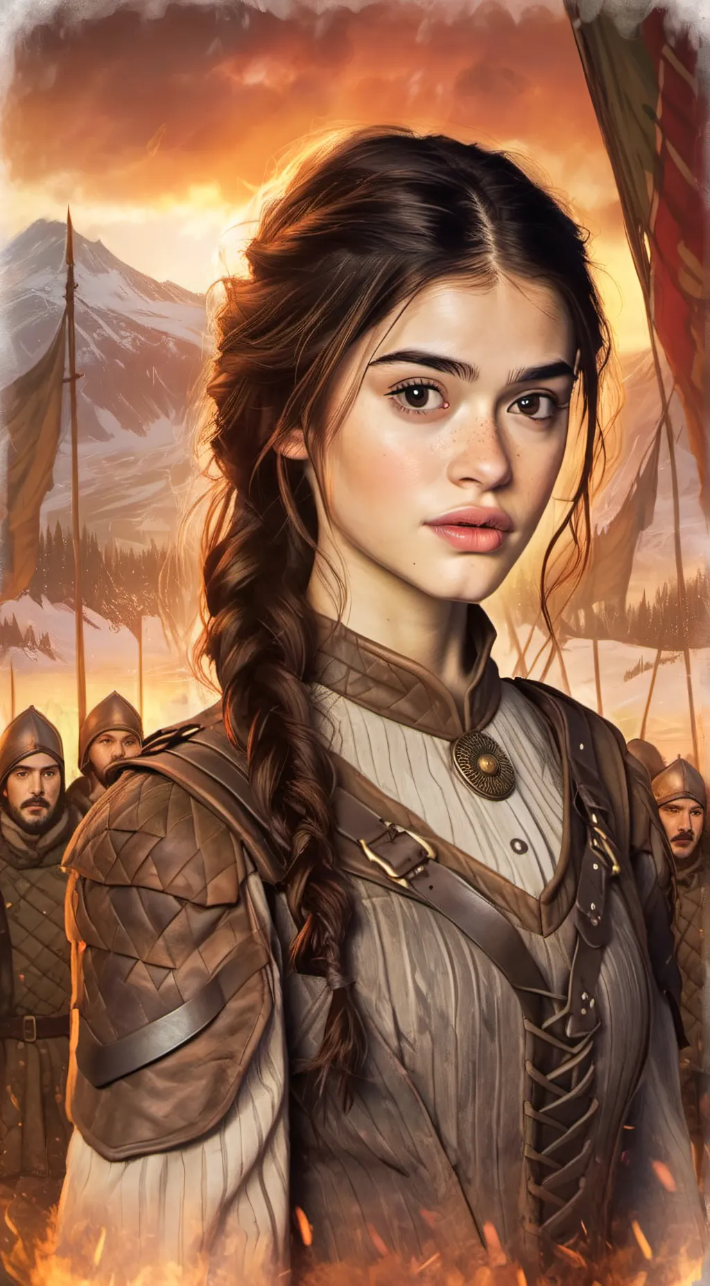 ai character: Ylva Stark background