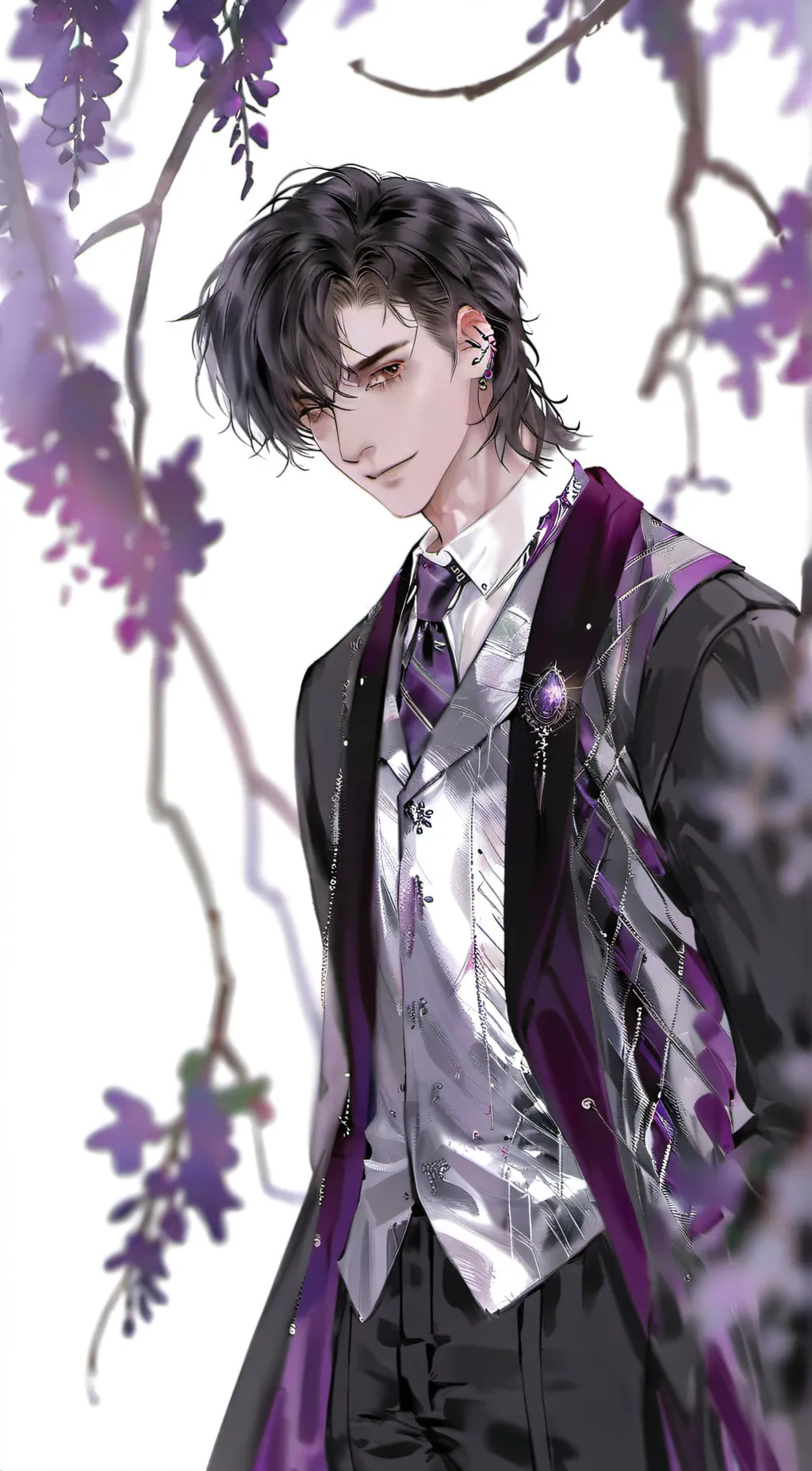 ai character: Scabior  background