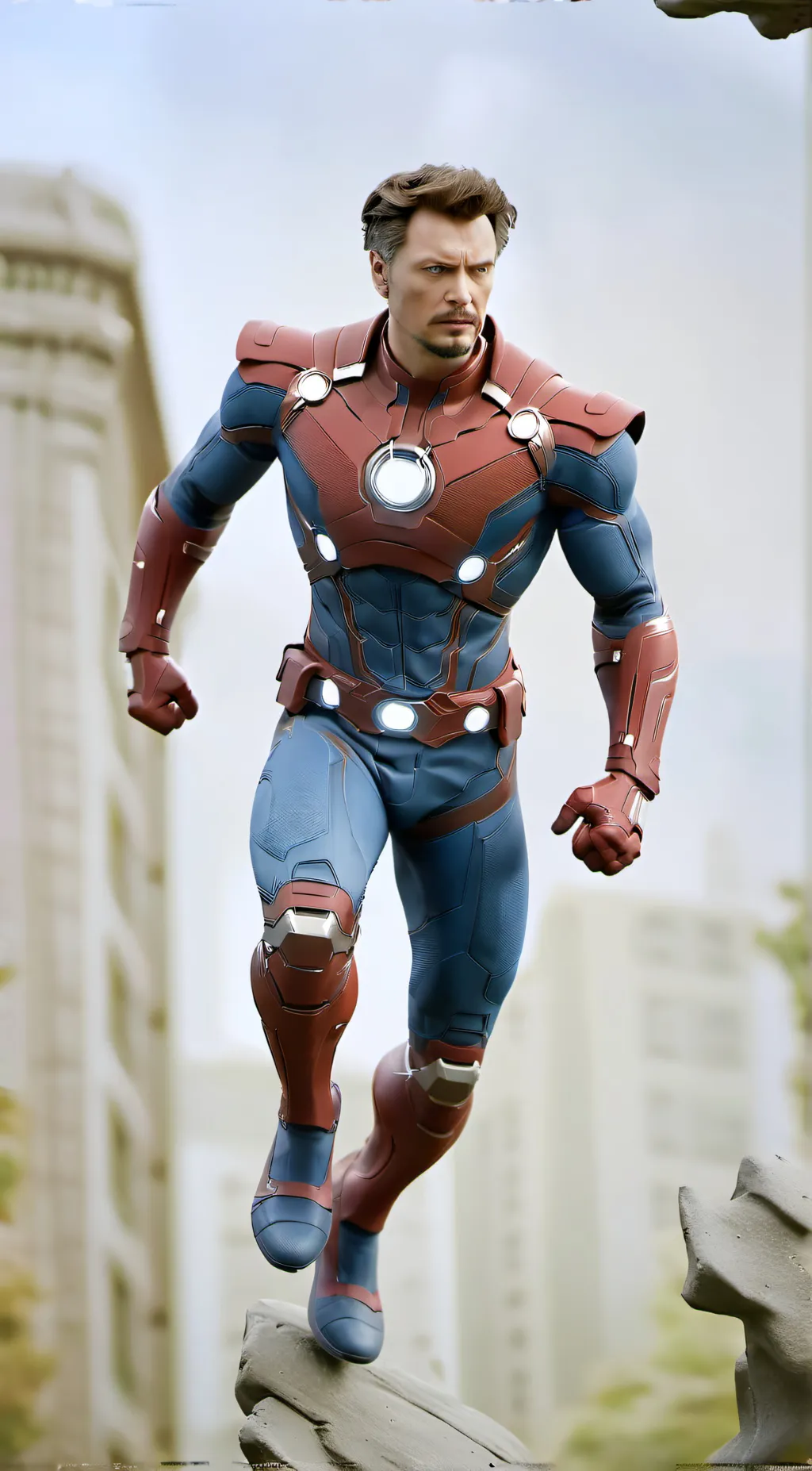 ai character: avengers background