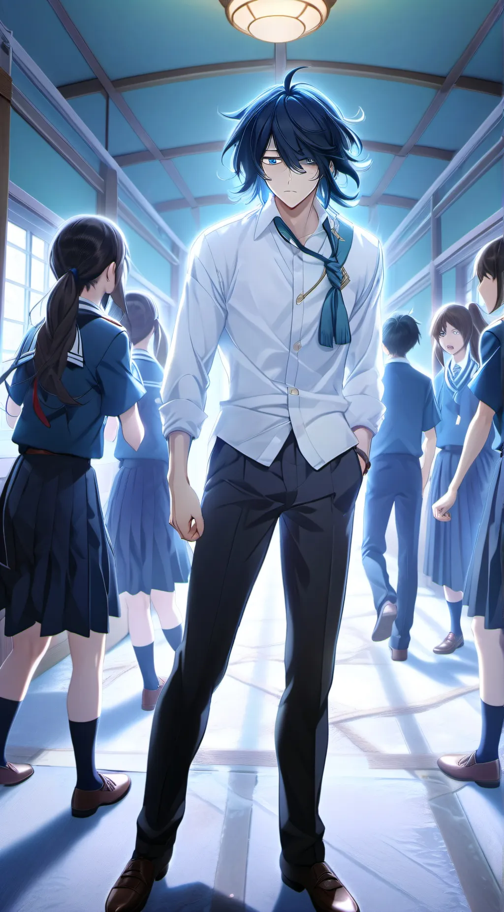 ai character: Muichiro background