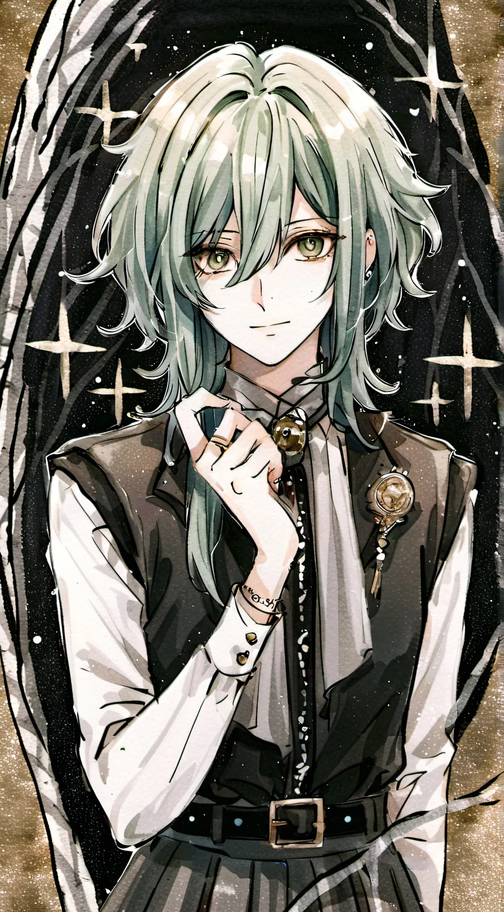 ai character: 🍈___]].єℓιנαн background