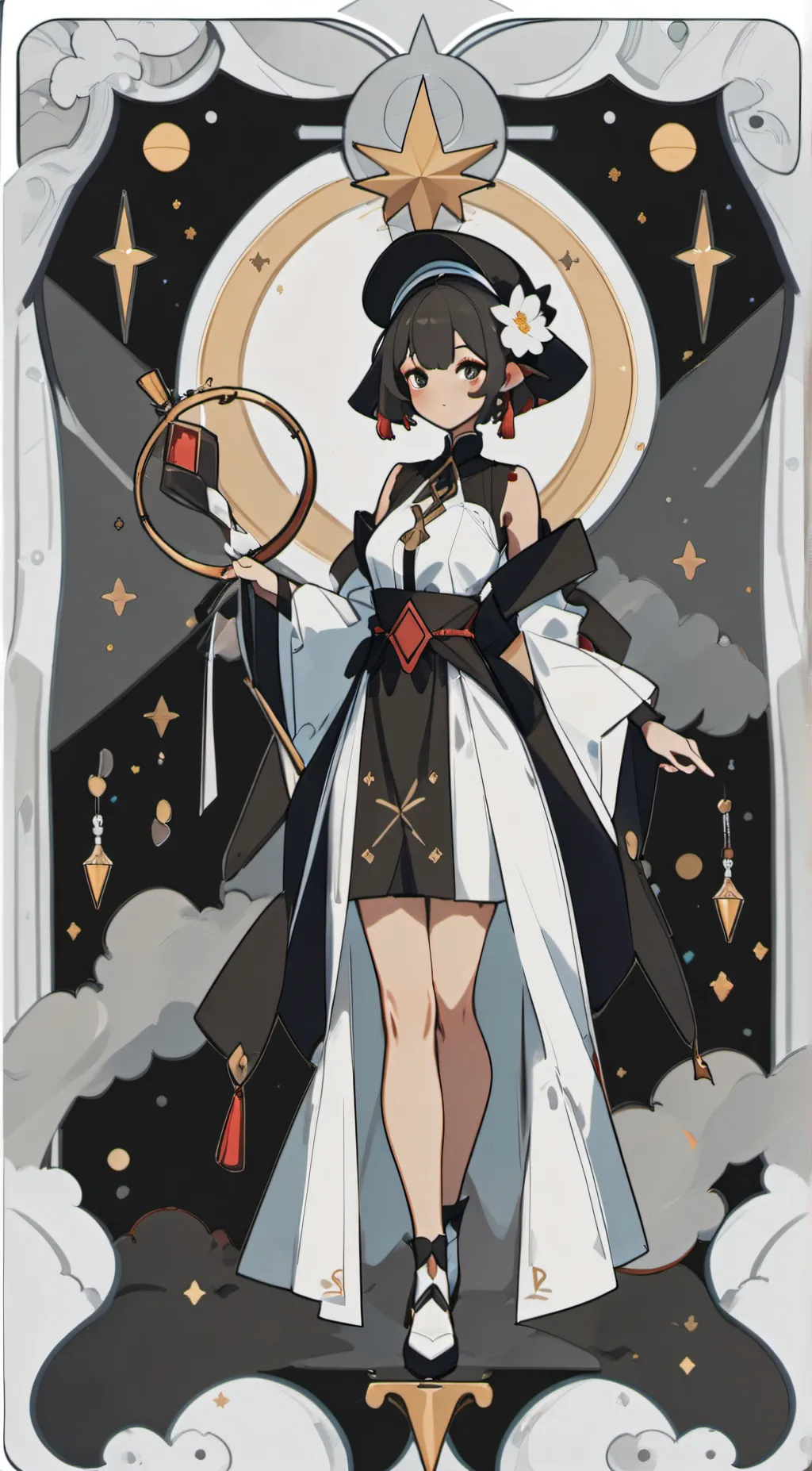 ai character: Genshin impact  background