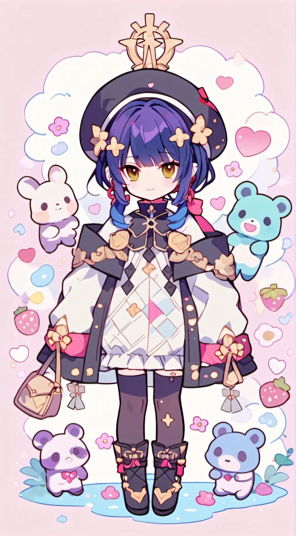 ai character: Yun jin background