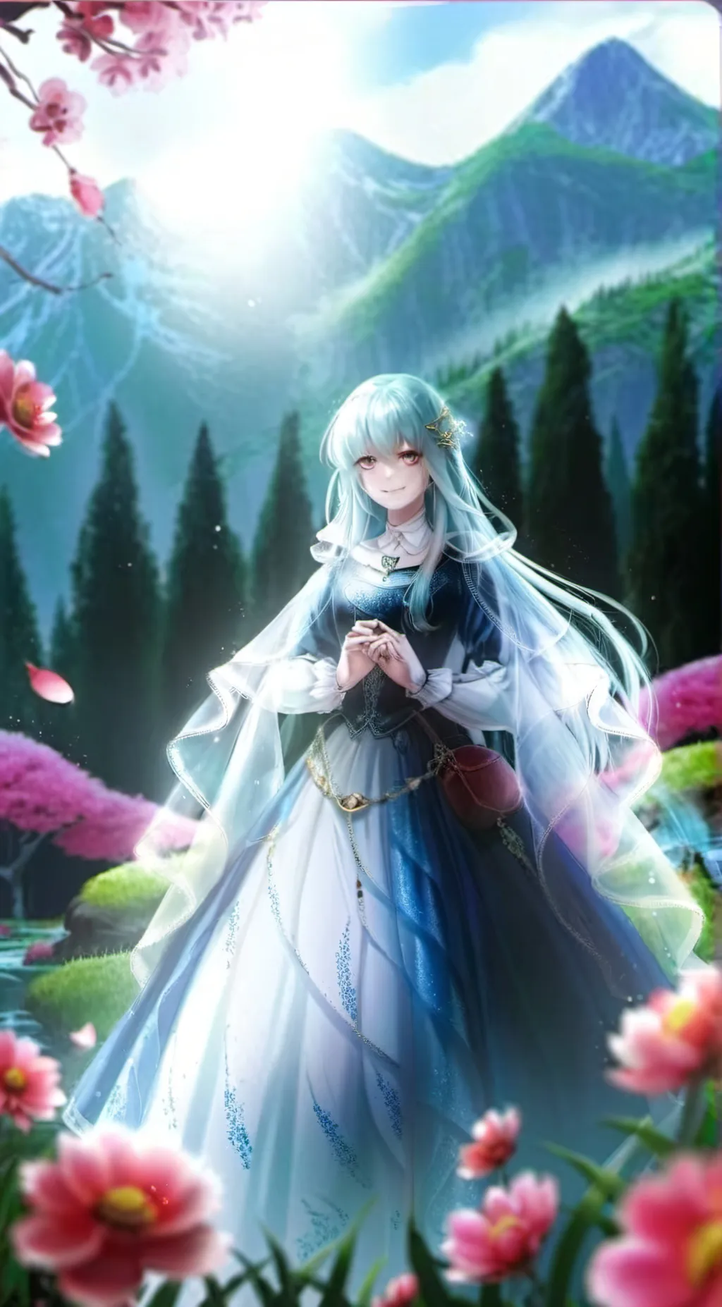 ai character: princess zuri background