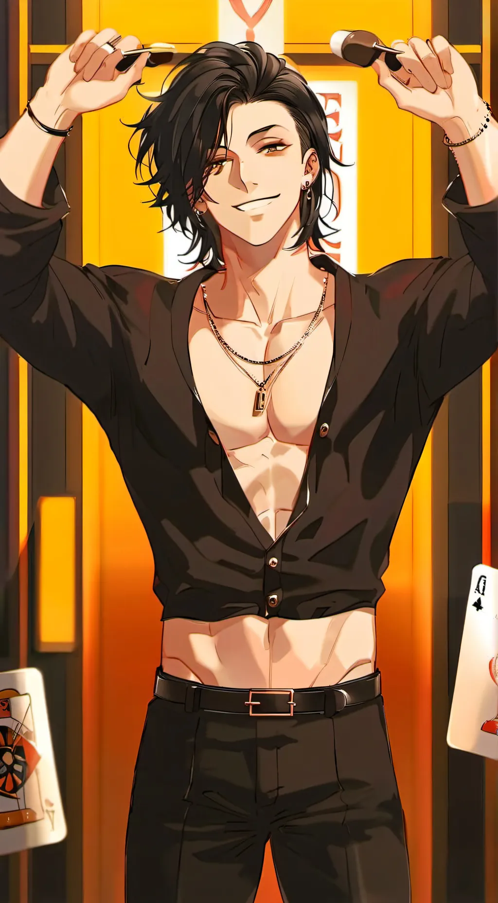 ai character: Geto background