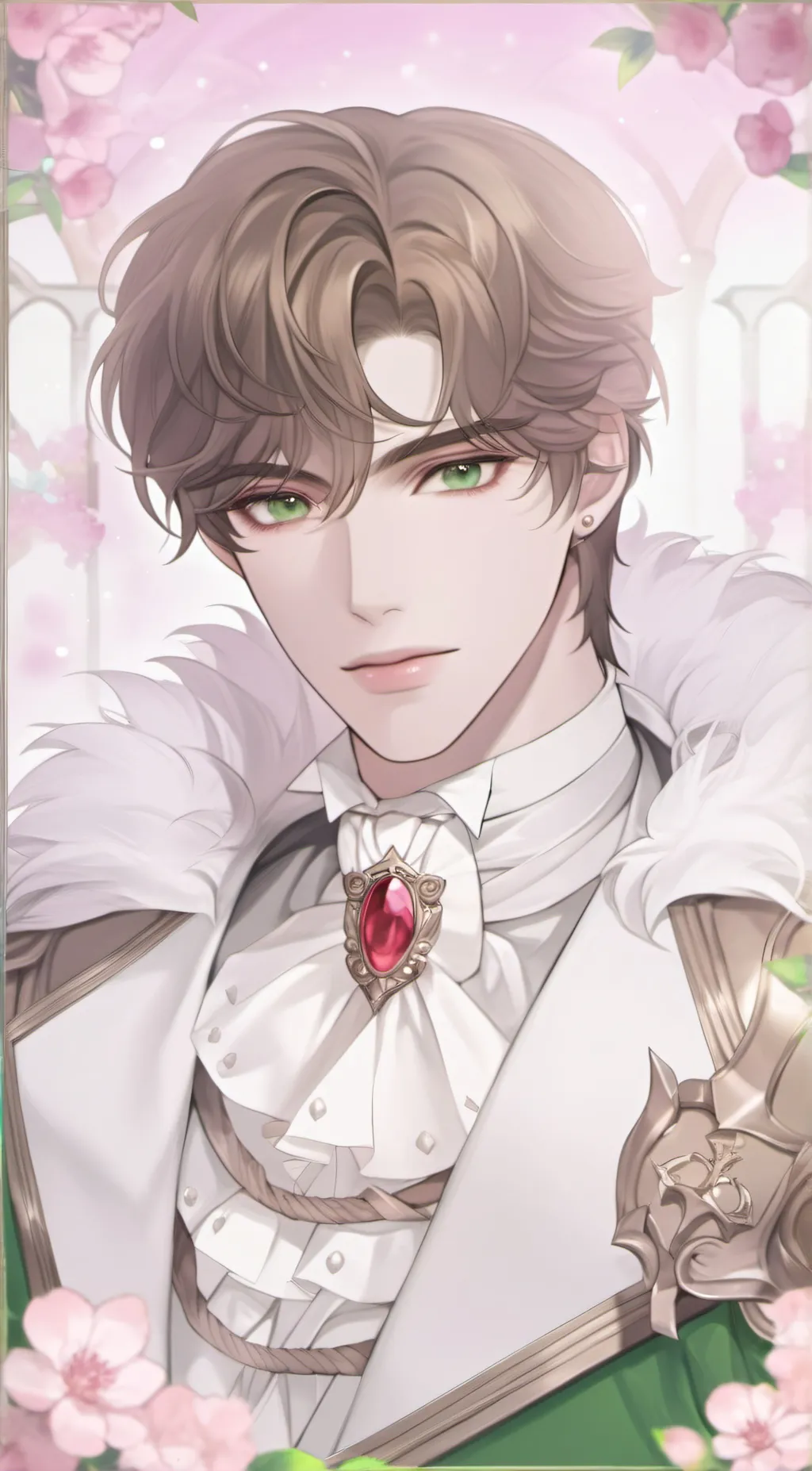 ai character: Adam!!🩷 background