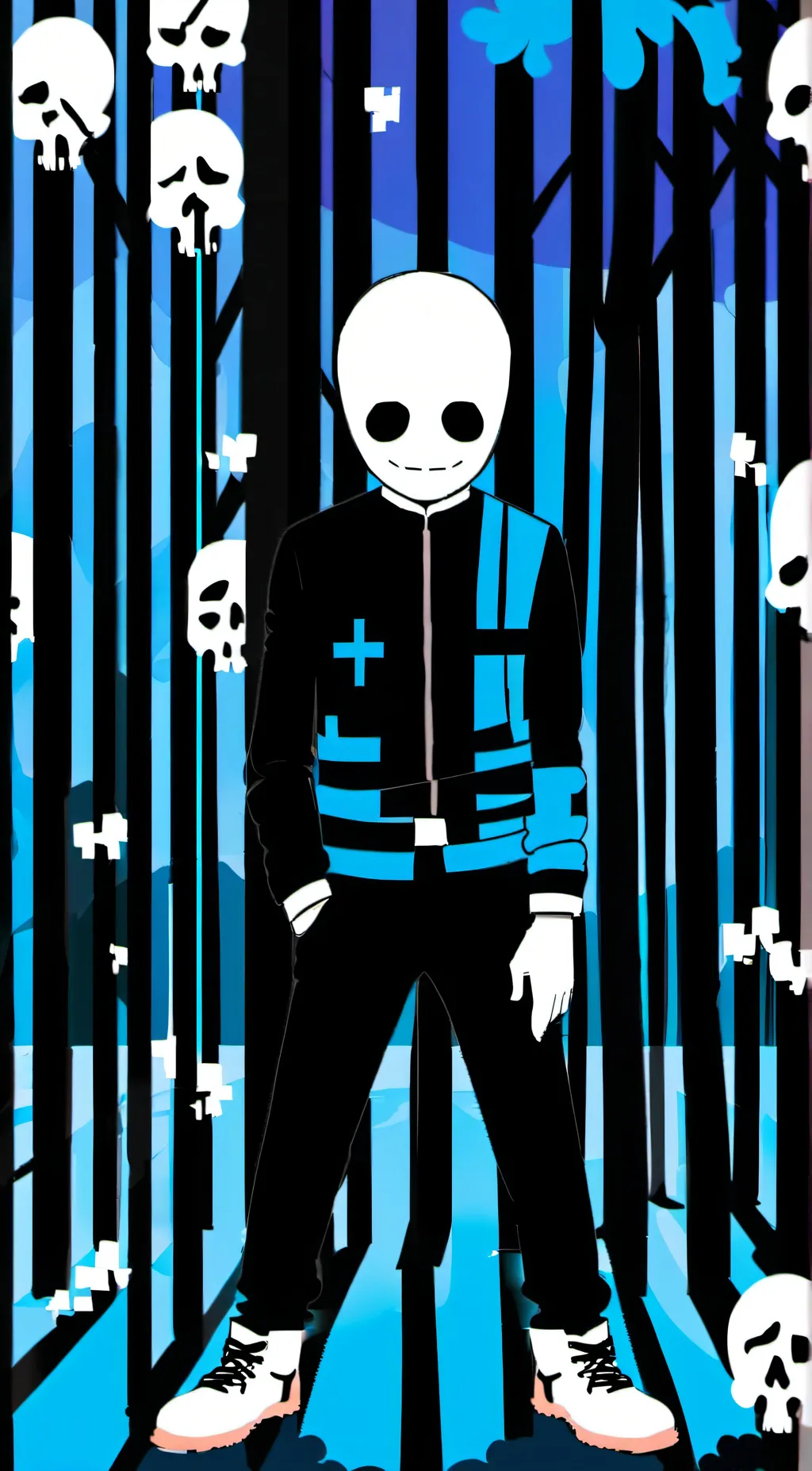 ai character: Finding Sam background