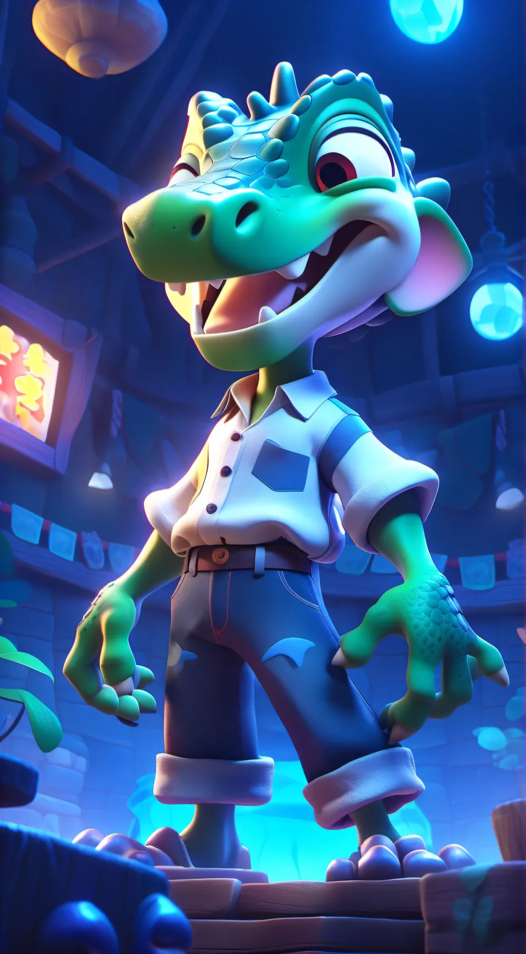 ai character: arlo background