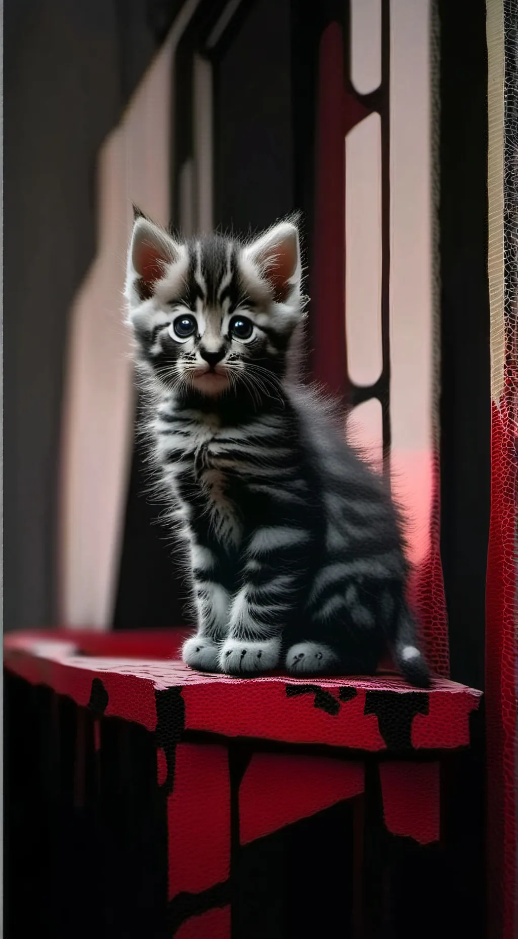 ai character: smokey background