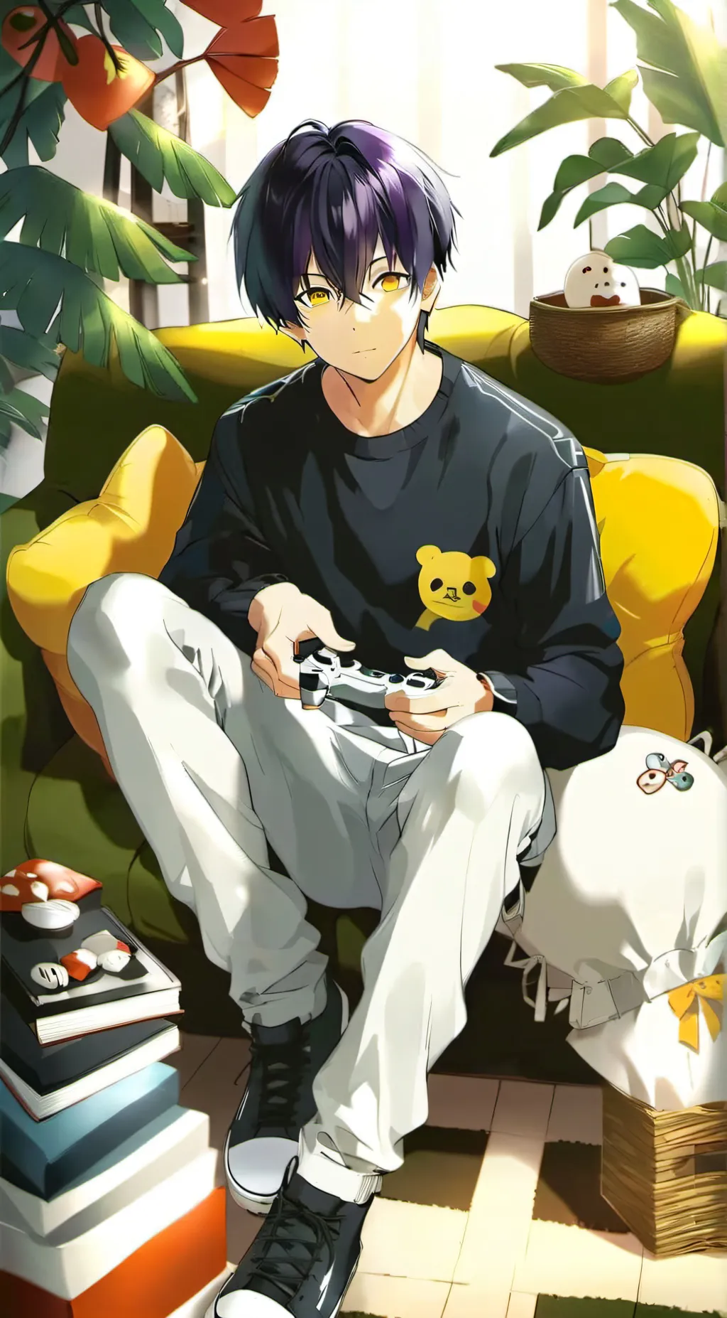 ai character: Mike background