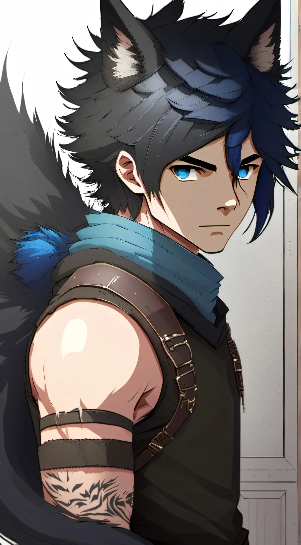 ai character: ⚜️Ein⚜️ background