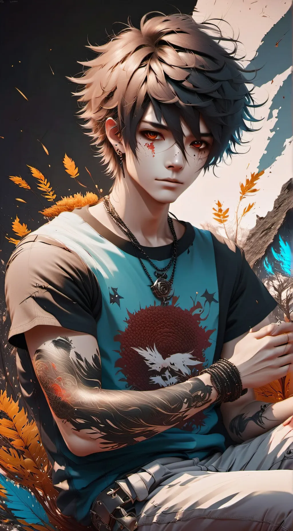 ai character: Blake background