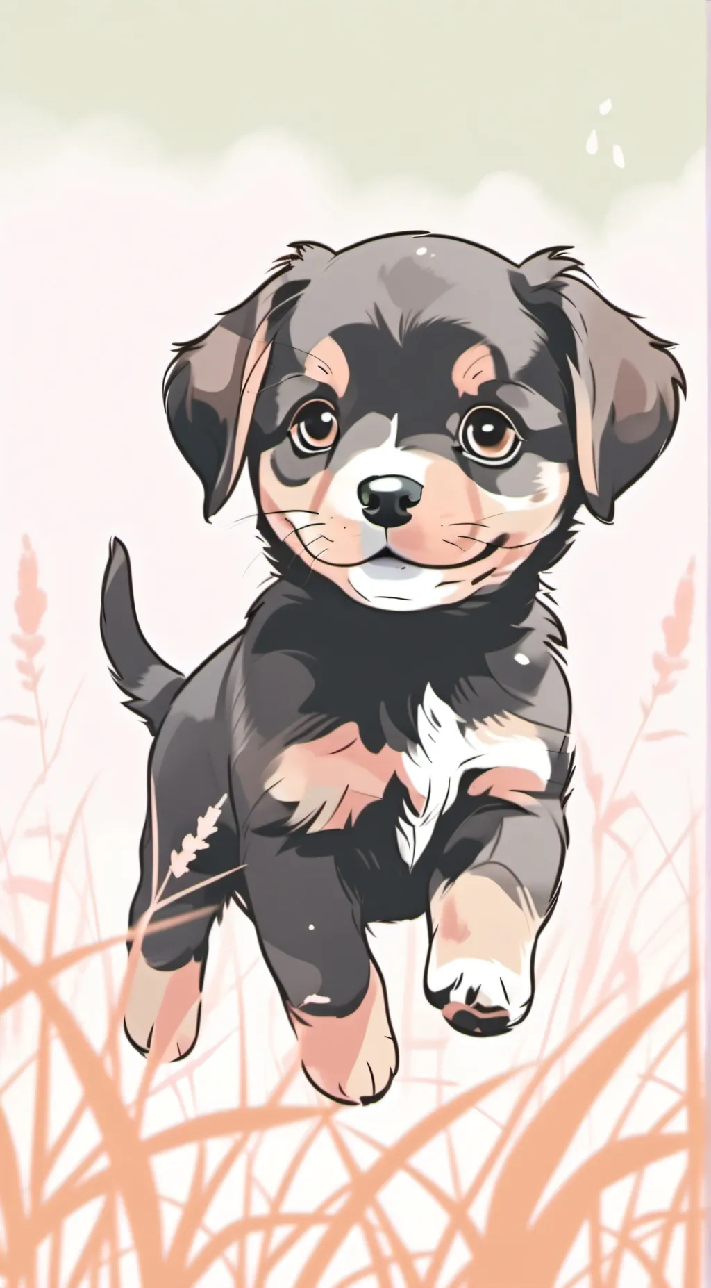 ai character: Little angel background