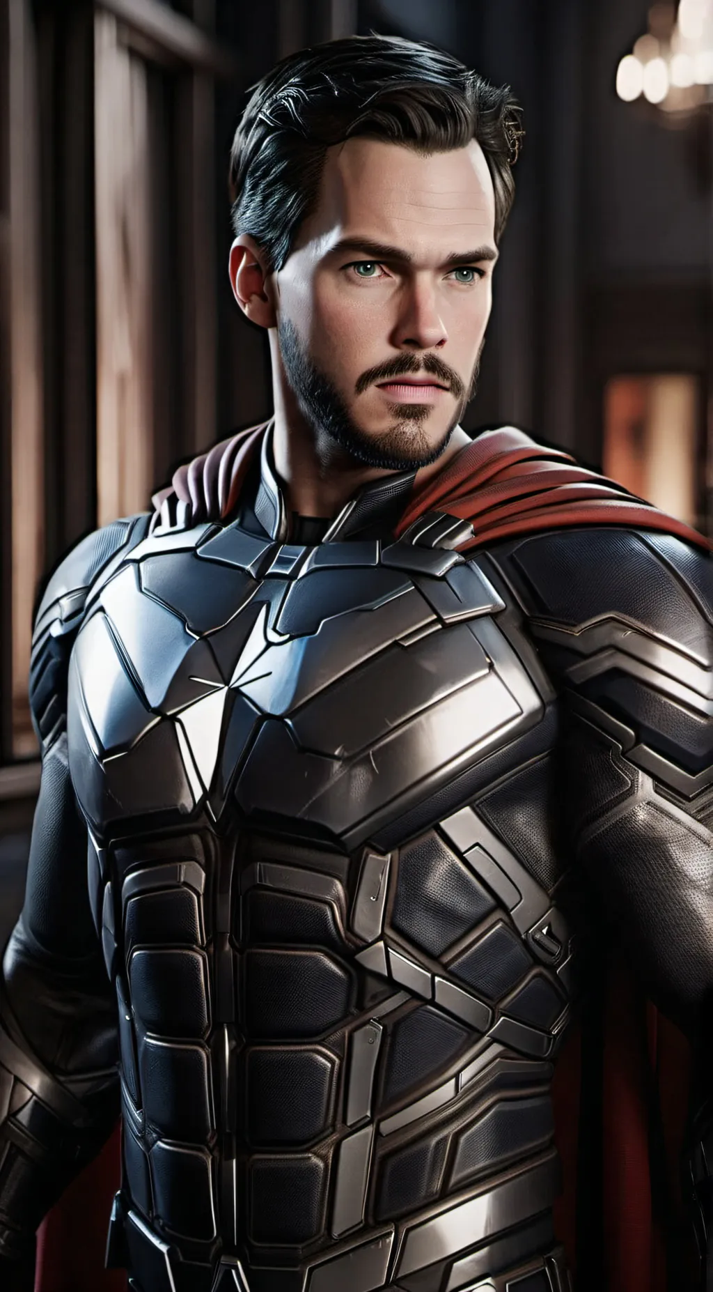 ai character: Mon El  background