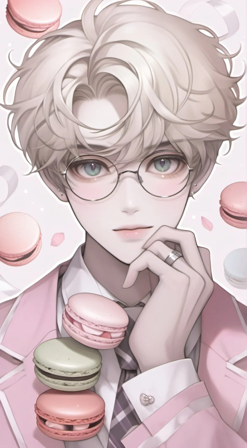 ai character: 🩷♡Axel ♡︎🩷 background