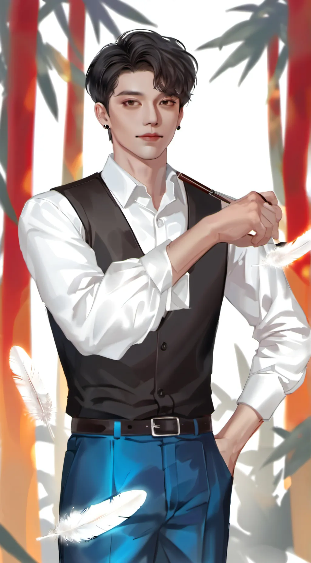 ai character: tickle kidnapper background