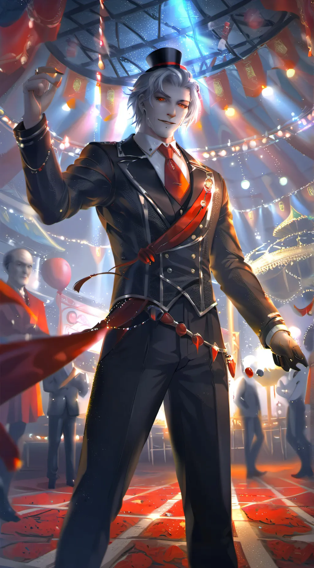 ai character: TADC background