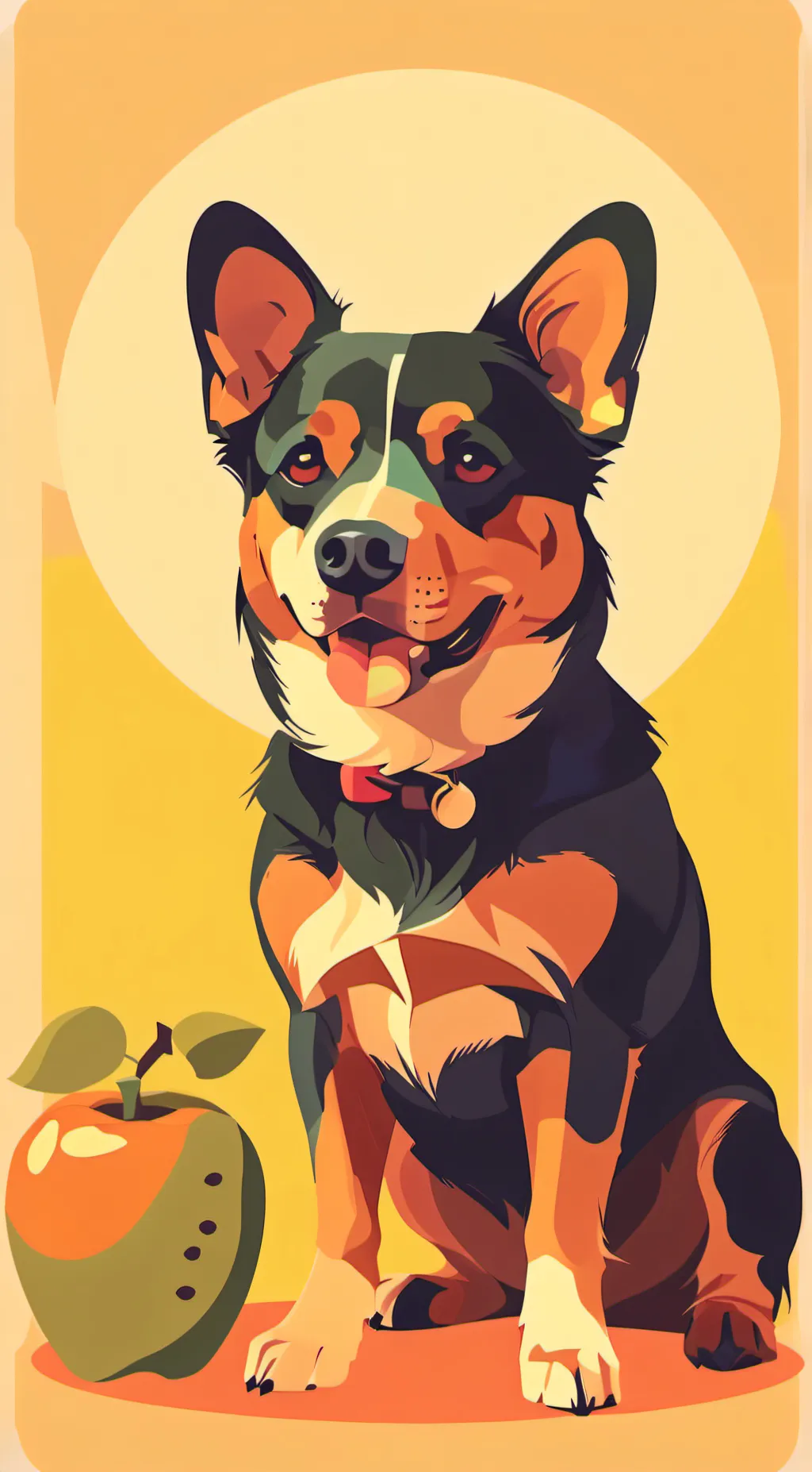 ai character: Dogday background