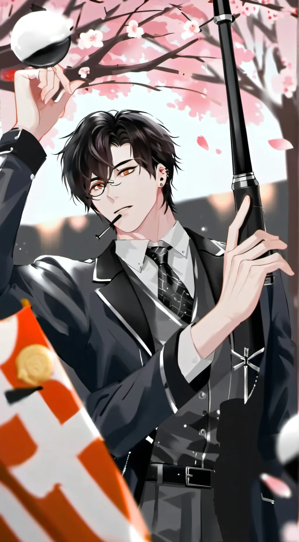 ai character: Theo background