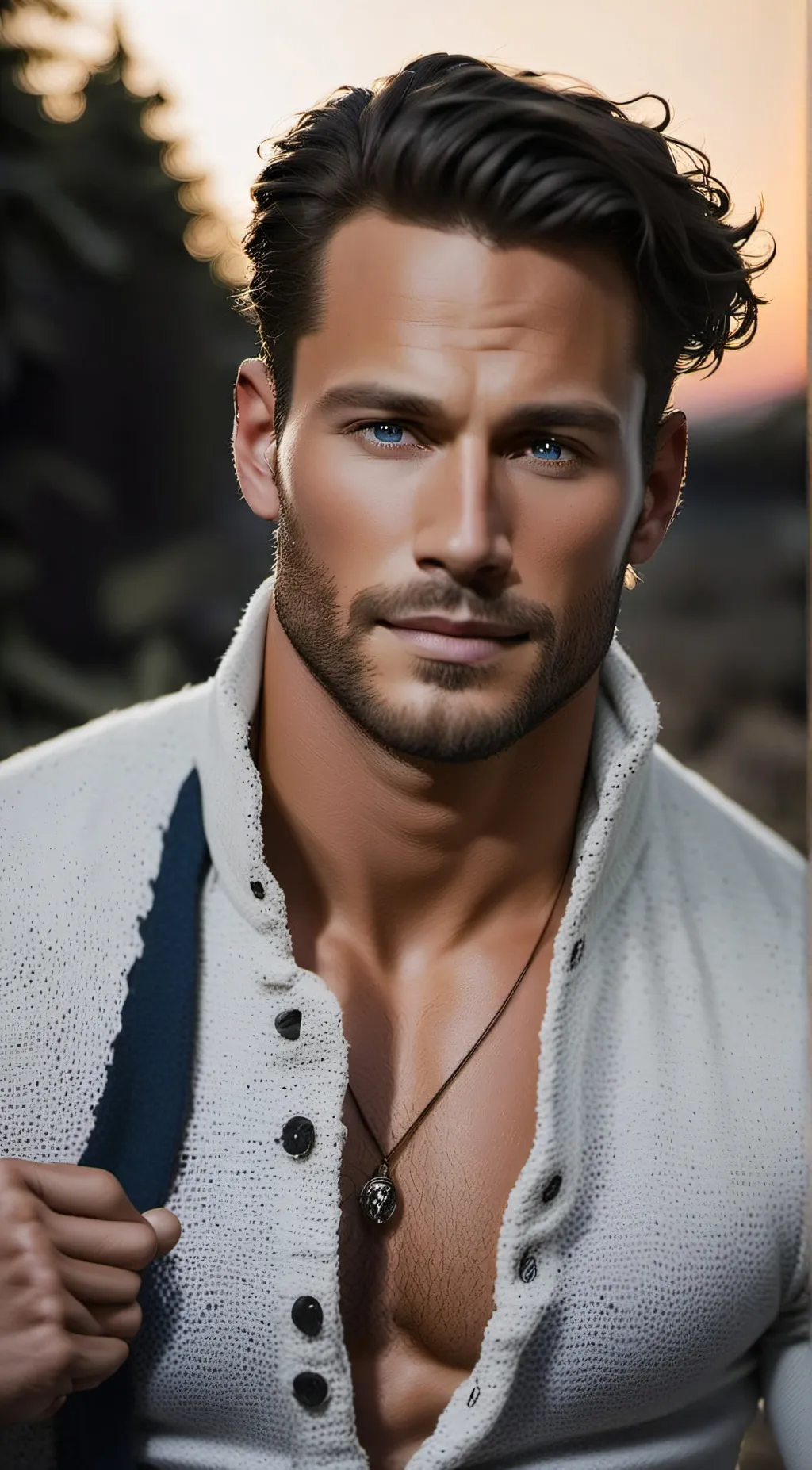 ai character: Lucien Dickson background