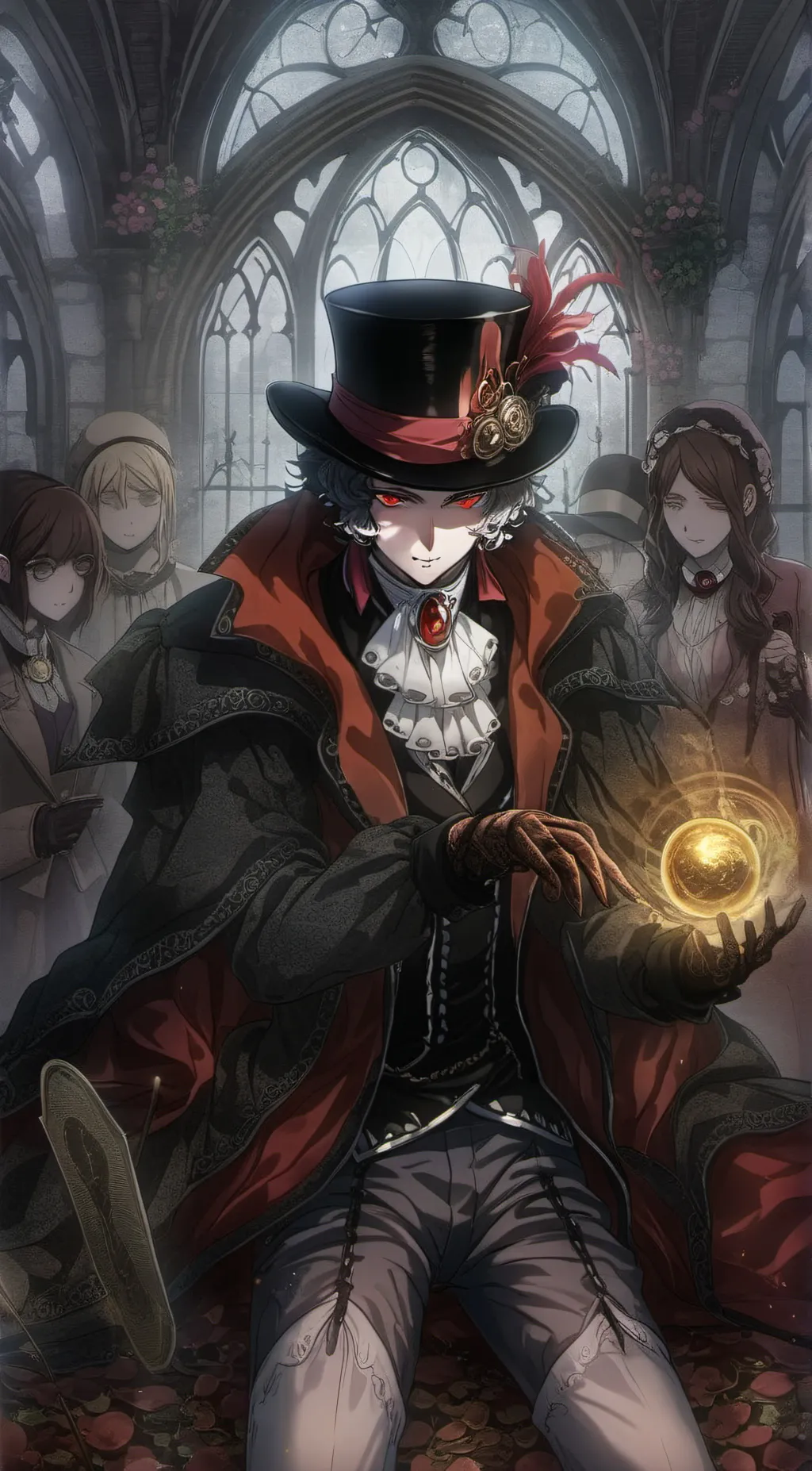 ai character: muzan background