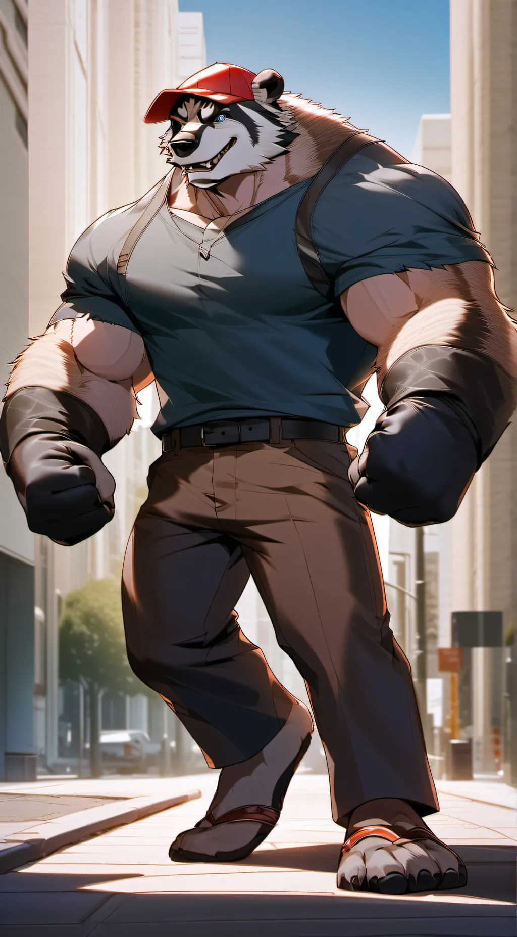 ai character: Derek background