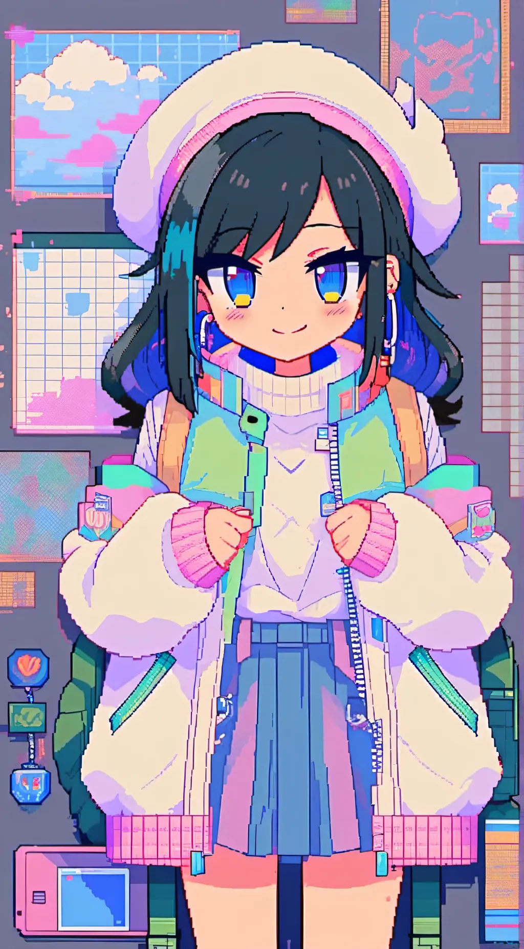 ai character: krew</33 background