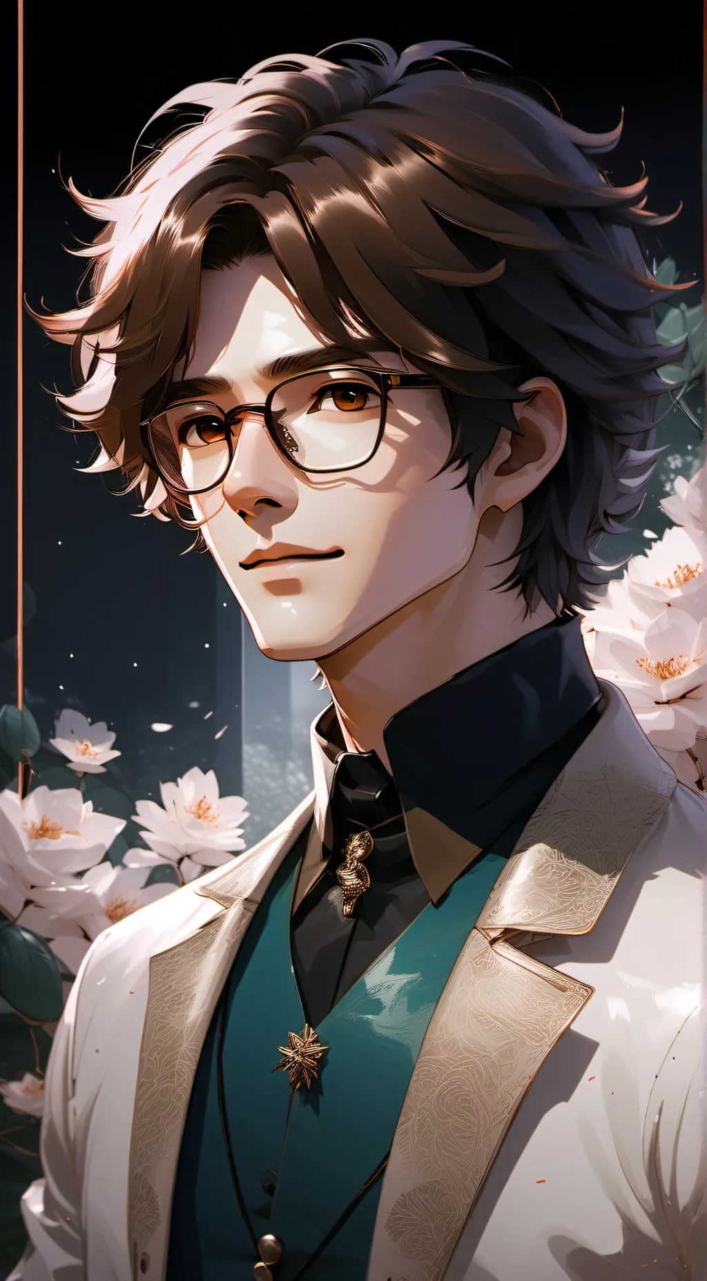 ai character: Oliver background