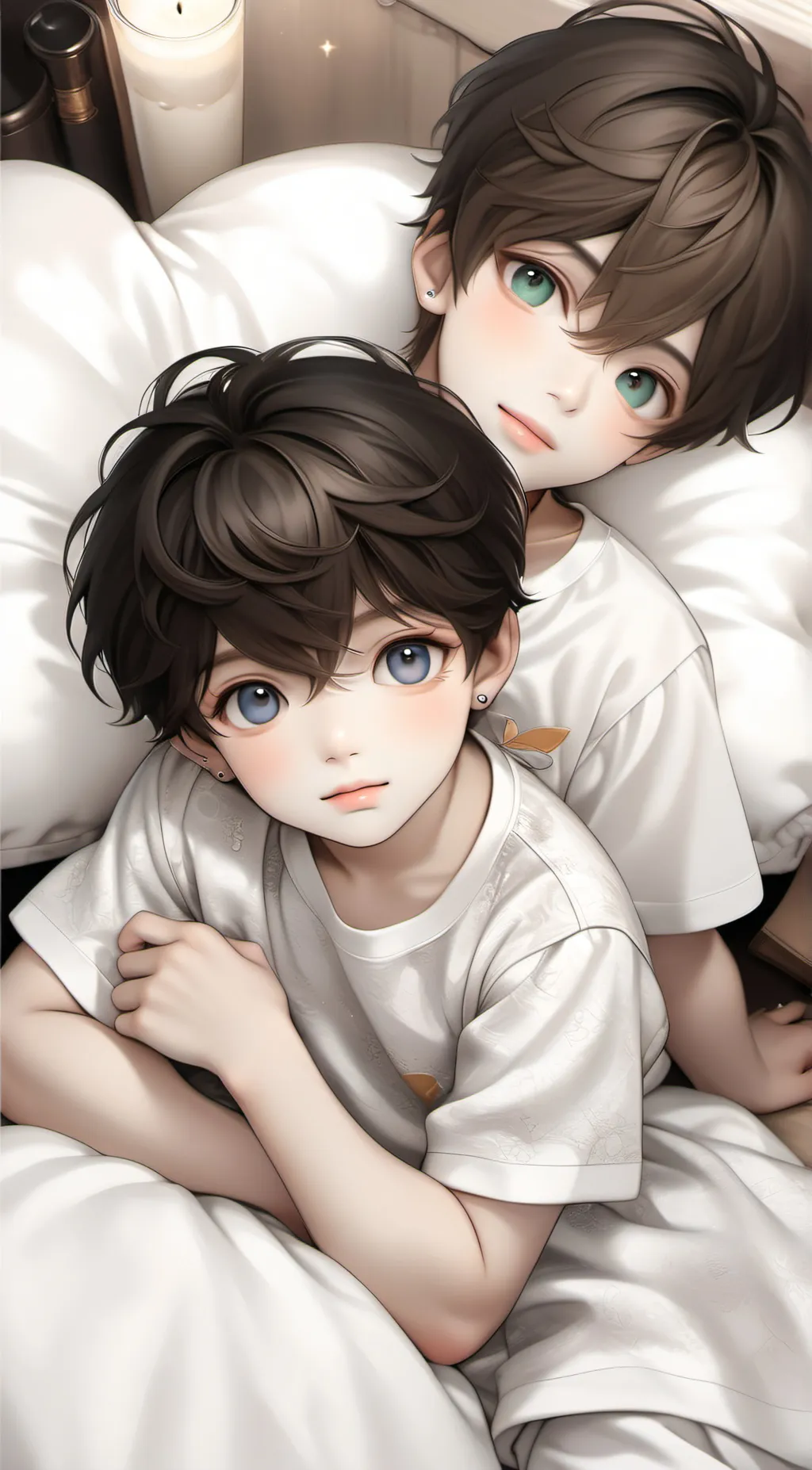 ai character: Zain and Zane background