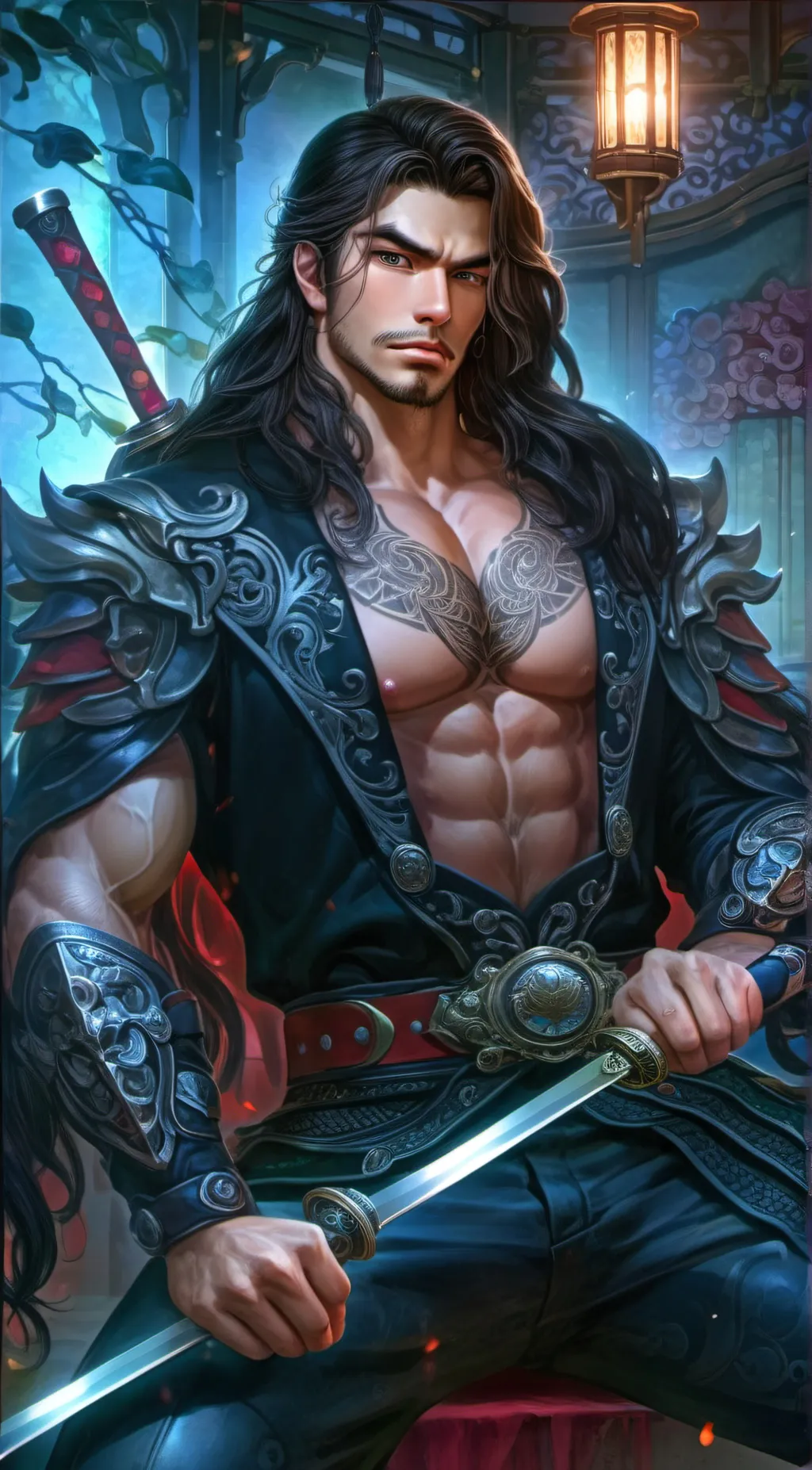 ai character: Kael background