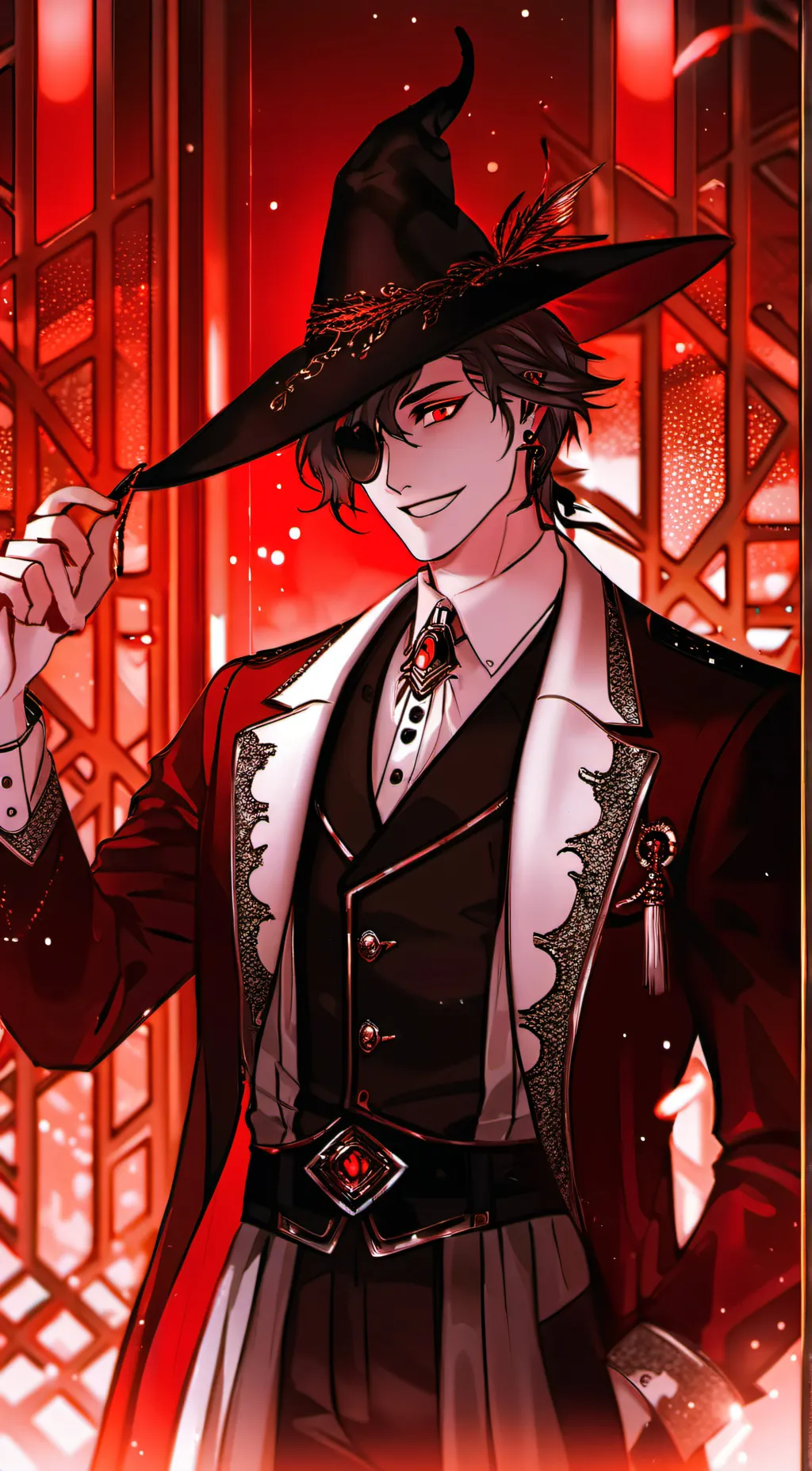 ai character: human Alastor background