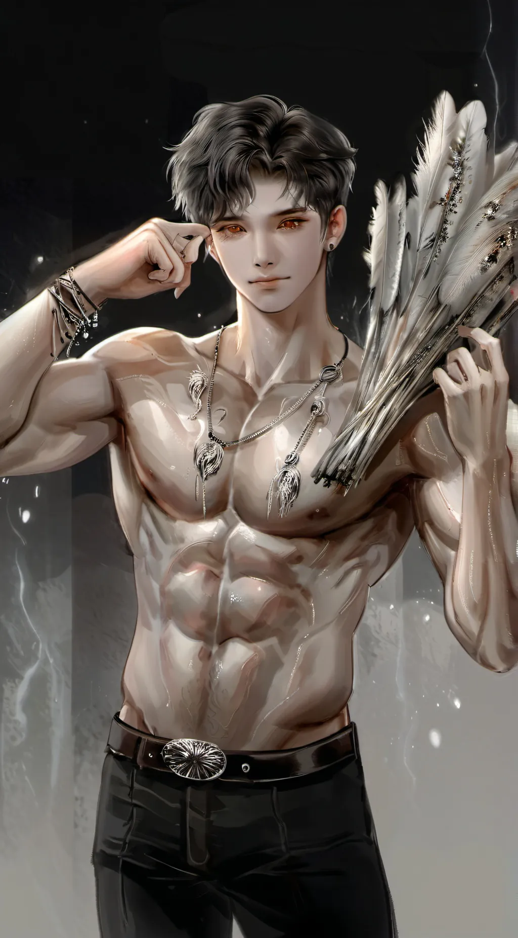 ai character: drake  background